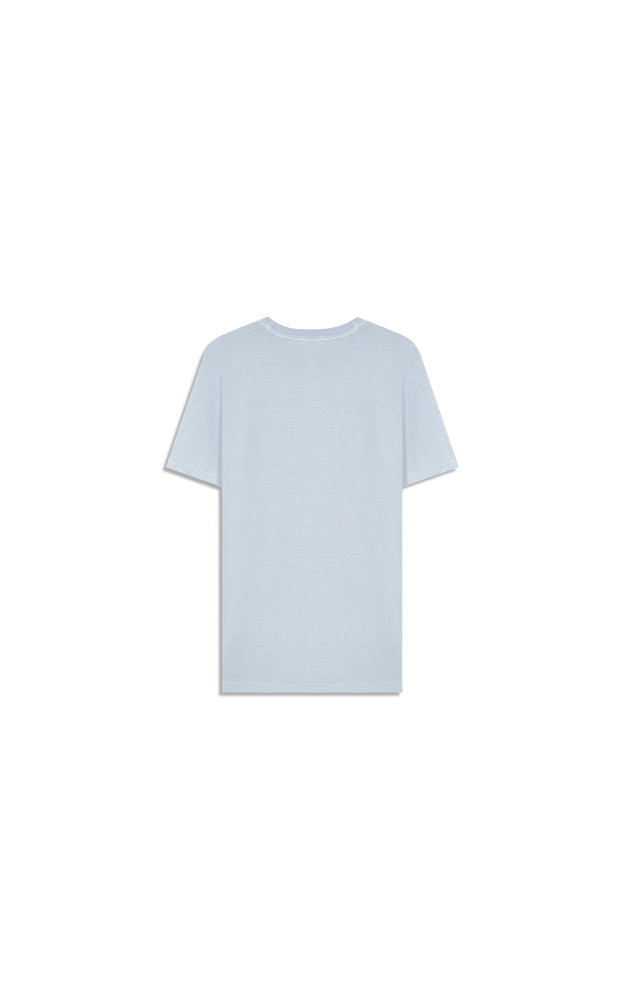 T-Shirt Washed Aquarela Azul Seco