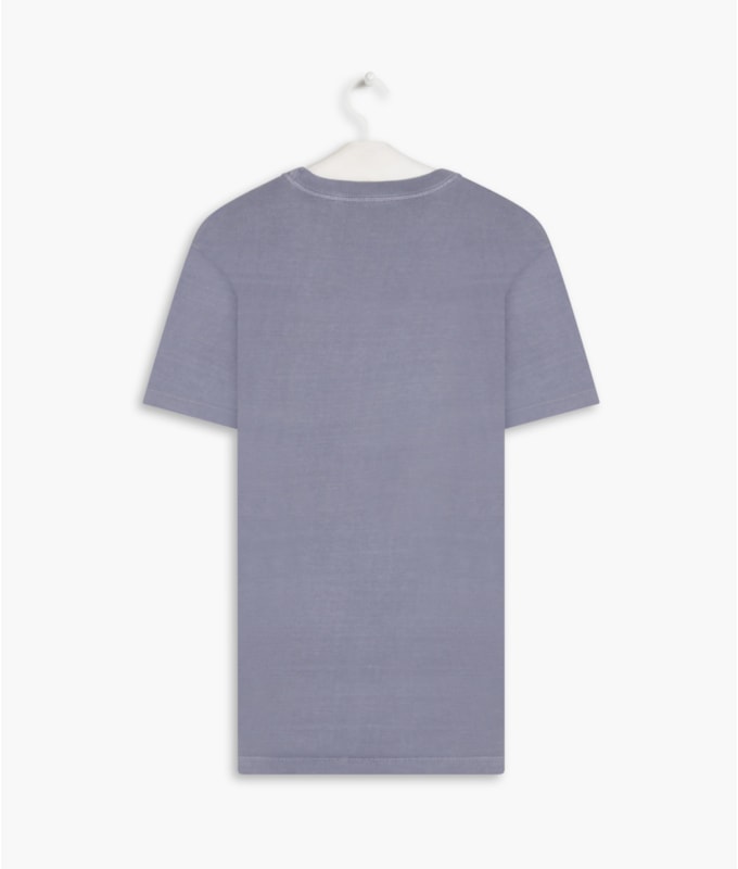 T-Shirt Washed Aquarela Blue Vintage i
