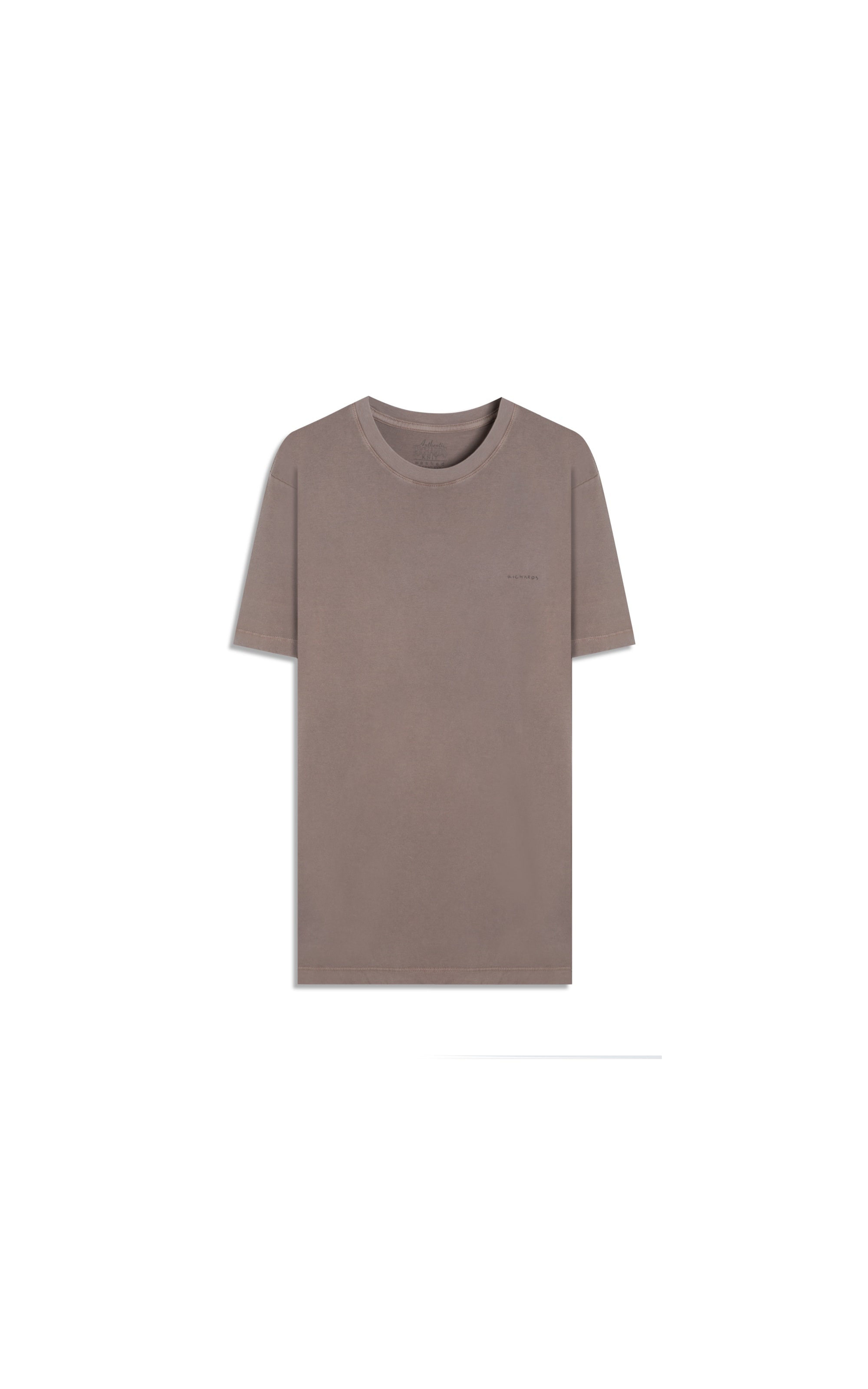 T-Shirt Washed Aquarela Castor