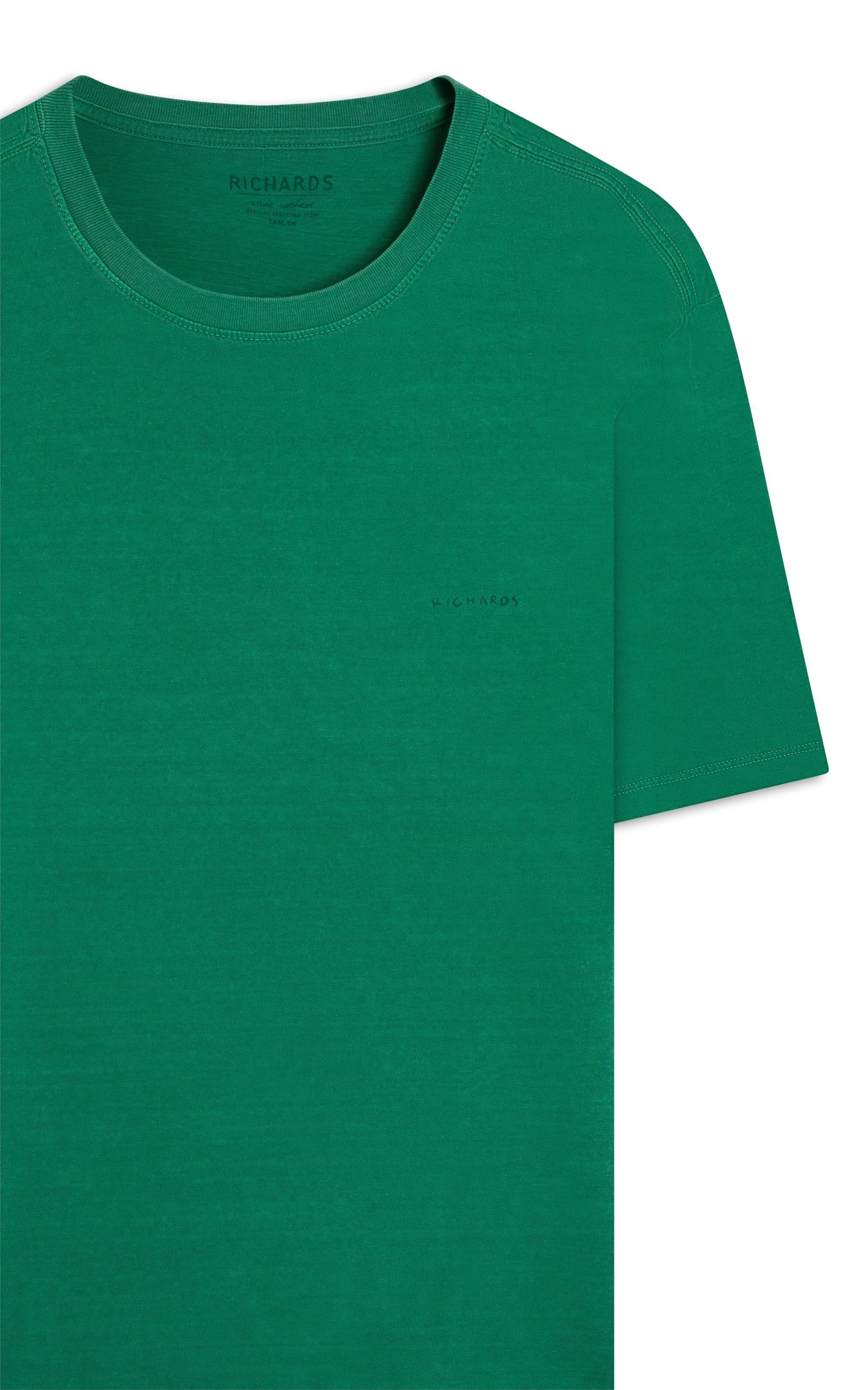 T-Shirt Washed Aquarela Esmeralda