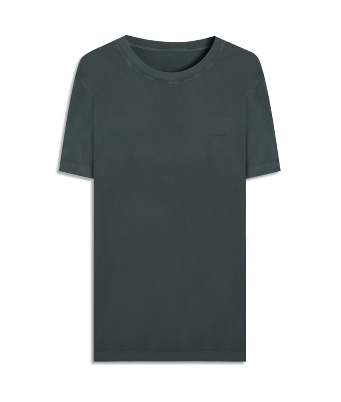 T-Shirt Washed Aquarela Floresta i