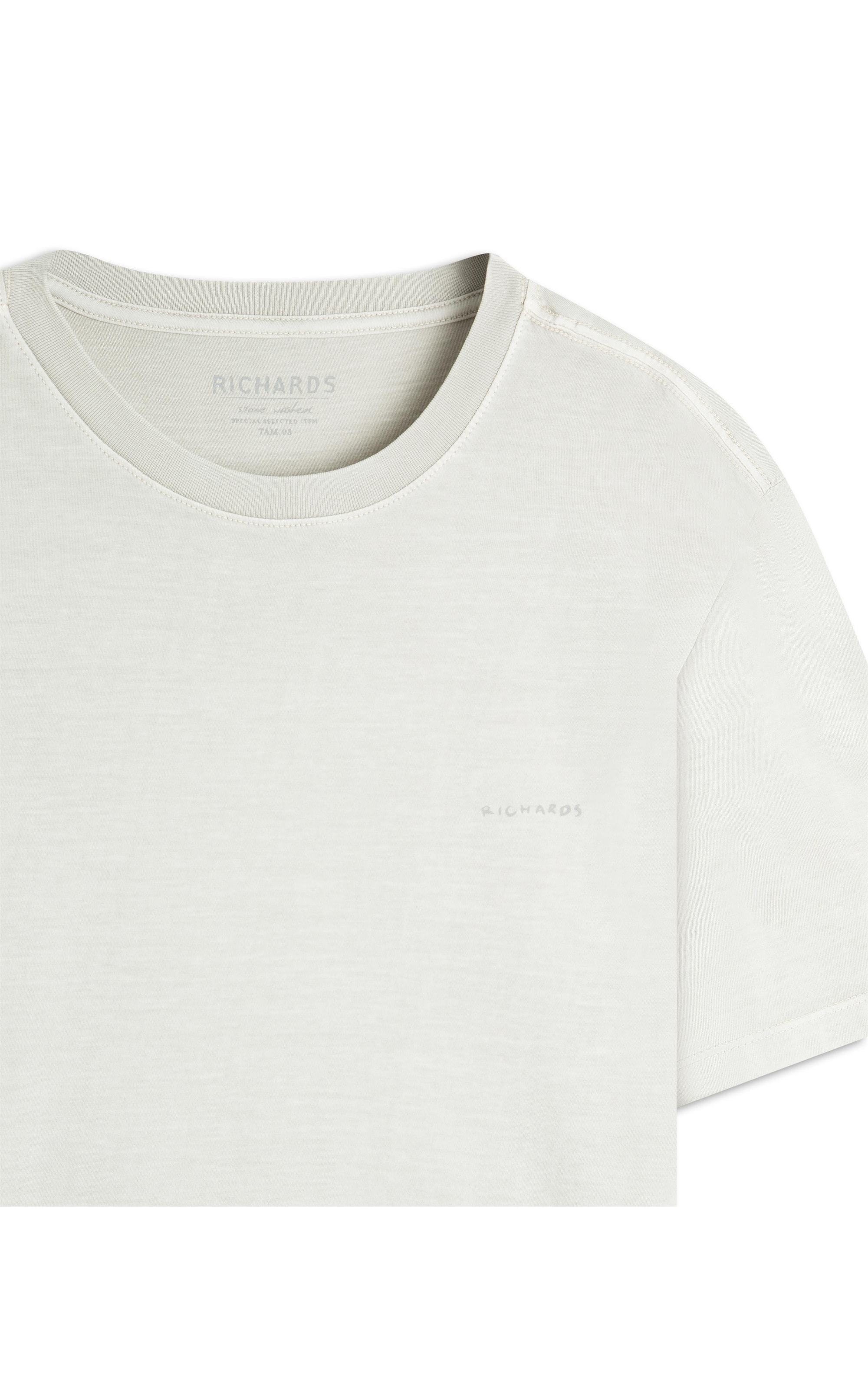 T-Shirt Washed Aquarela Gelo