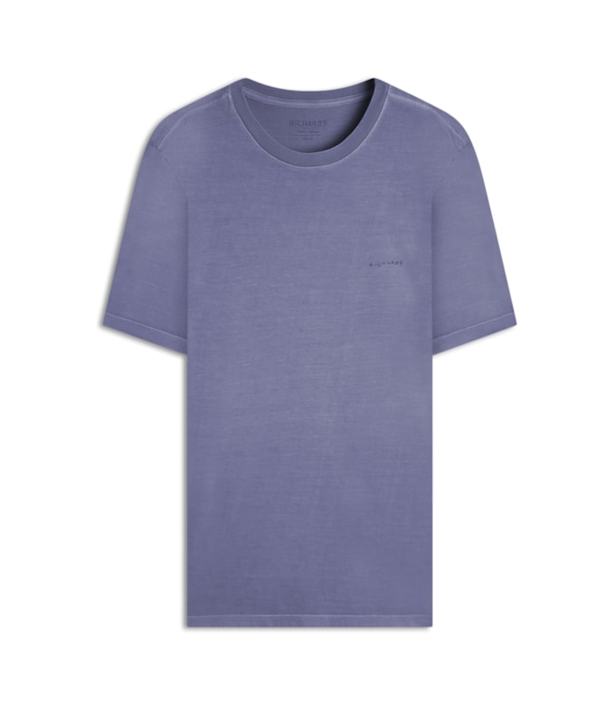 T-Shirt Washed Aquarela Misty