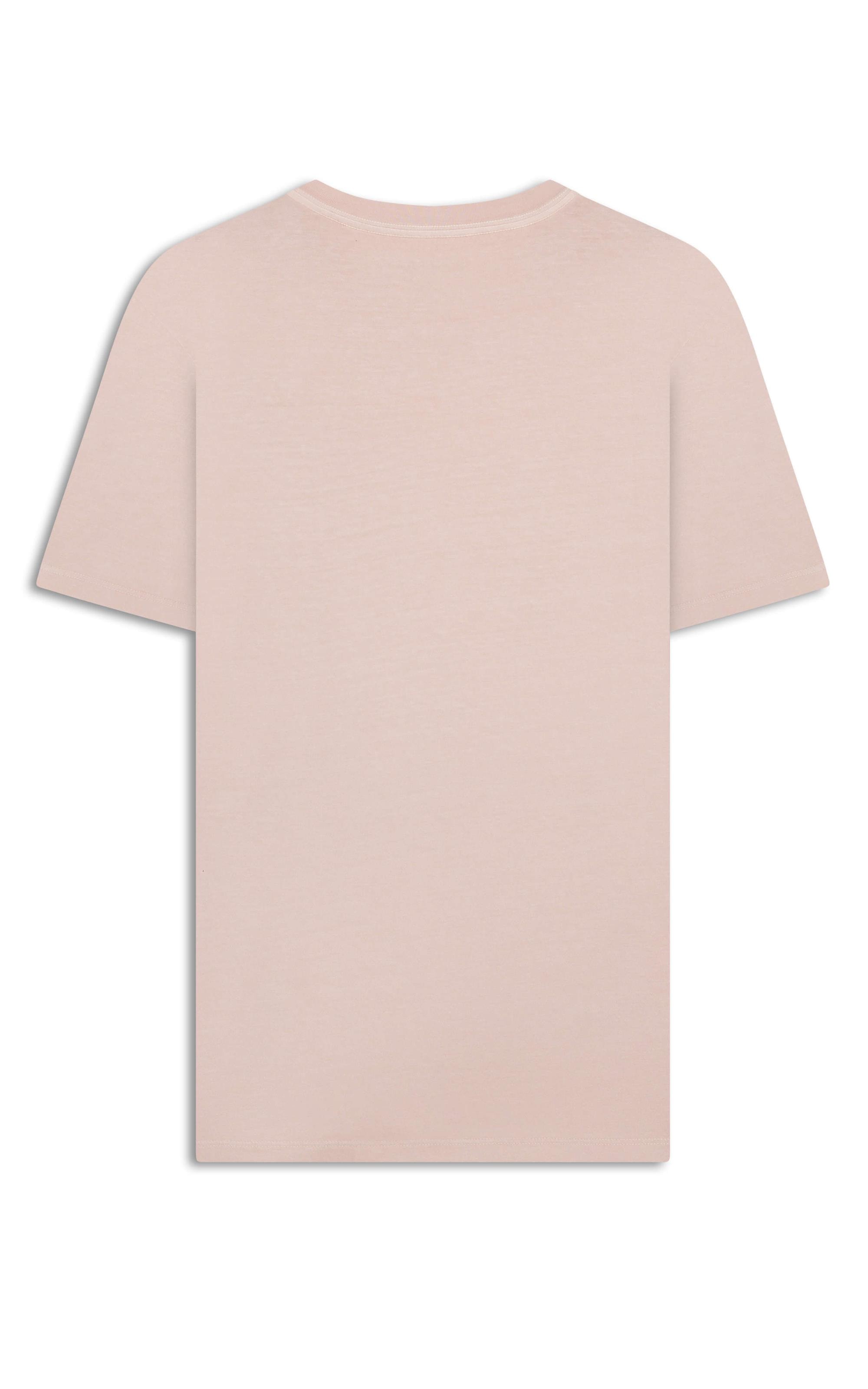T-Shirt Washed Aquarela Rosa