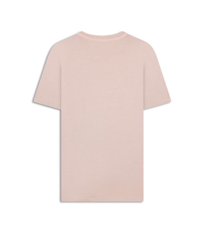 T-Shirt Washed Aquarela Rosa
