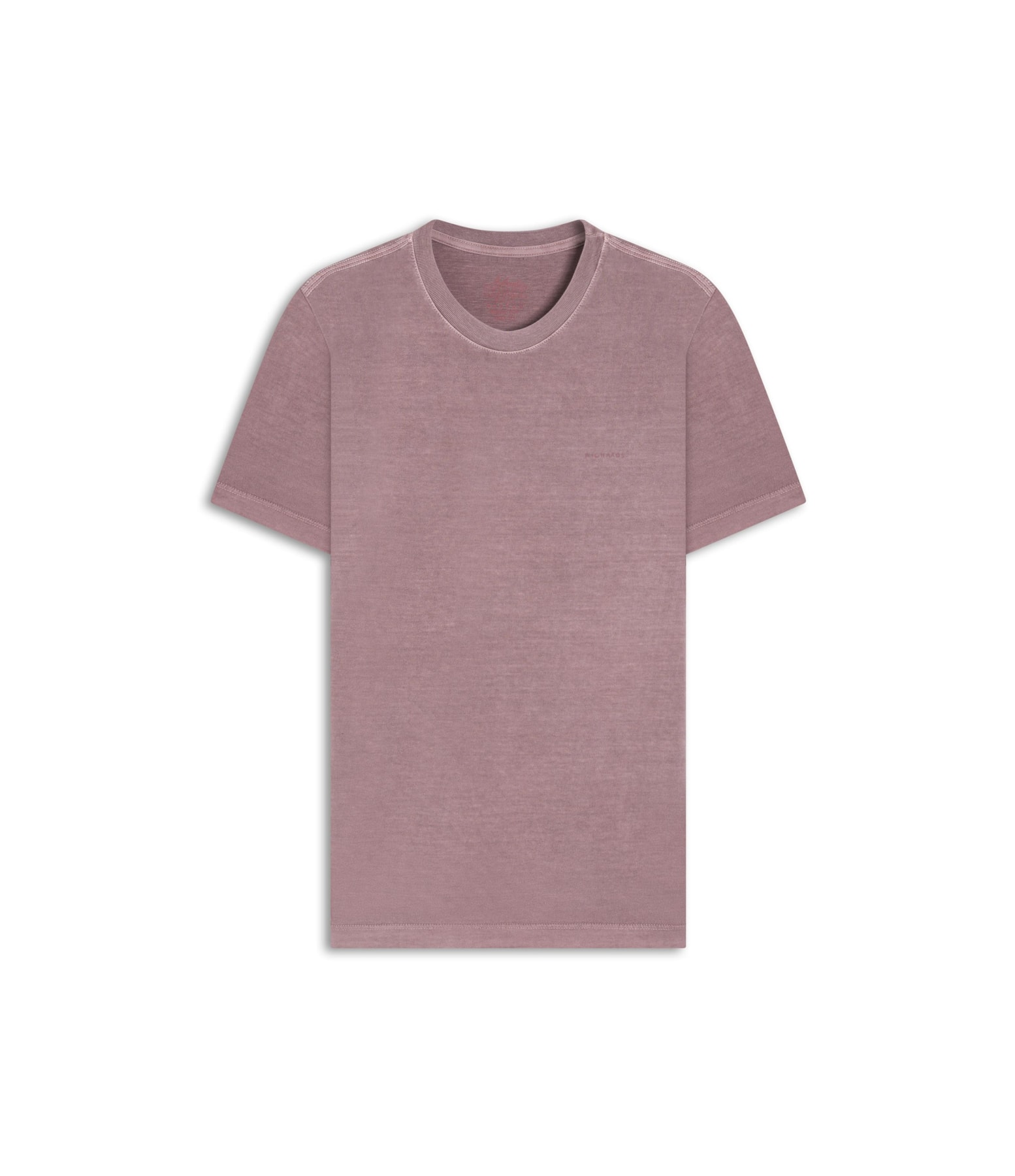 T-Shirt Washed Aquarela Rosa Dusty