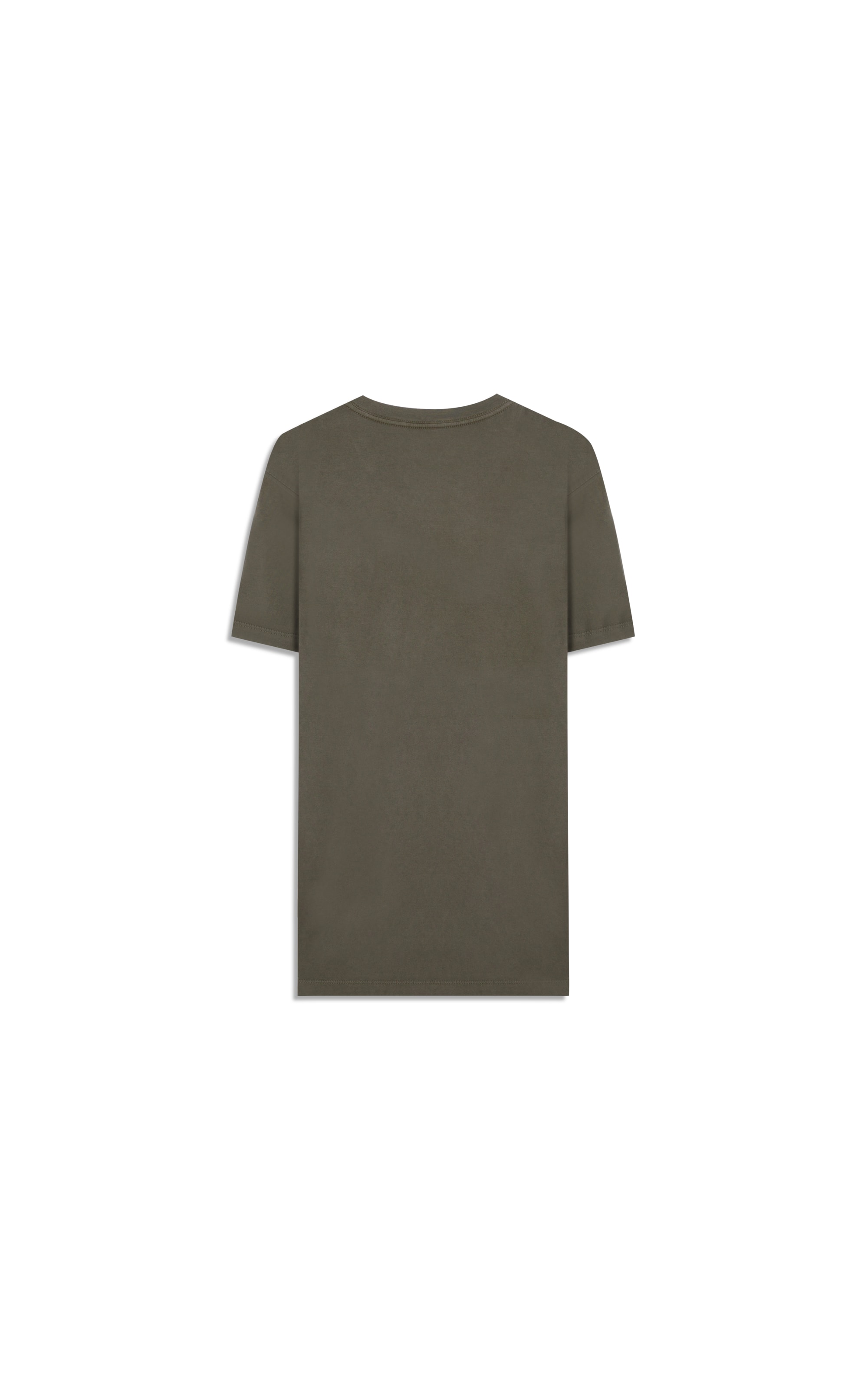 T-Shirt Washed Aquarela  Tabaco