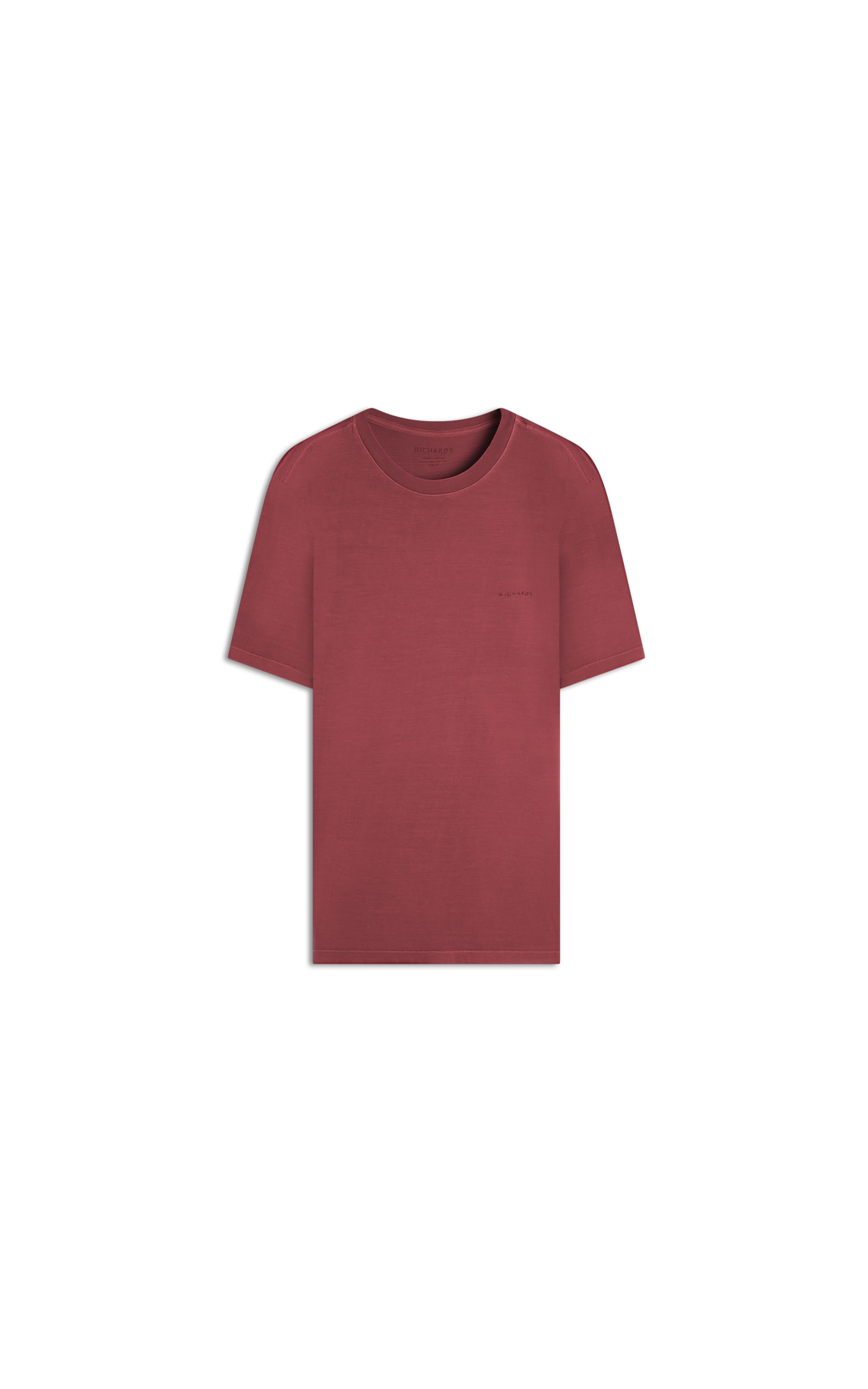 T-Shirt Washed Aquarela Vinho