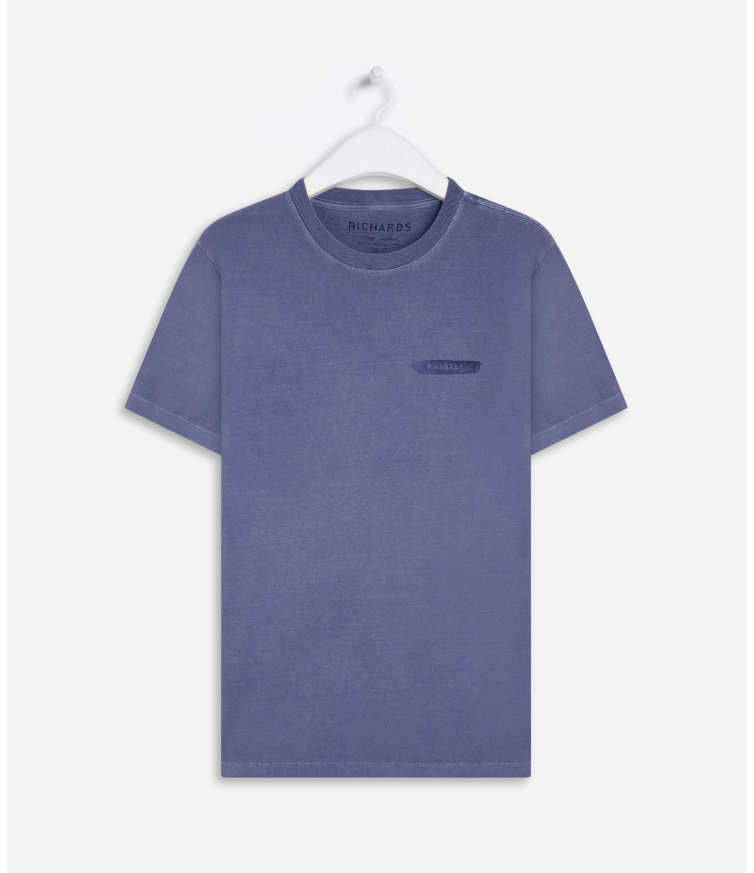 T-Shirt Washed Araia Azul Bic