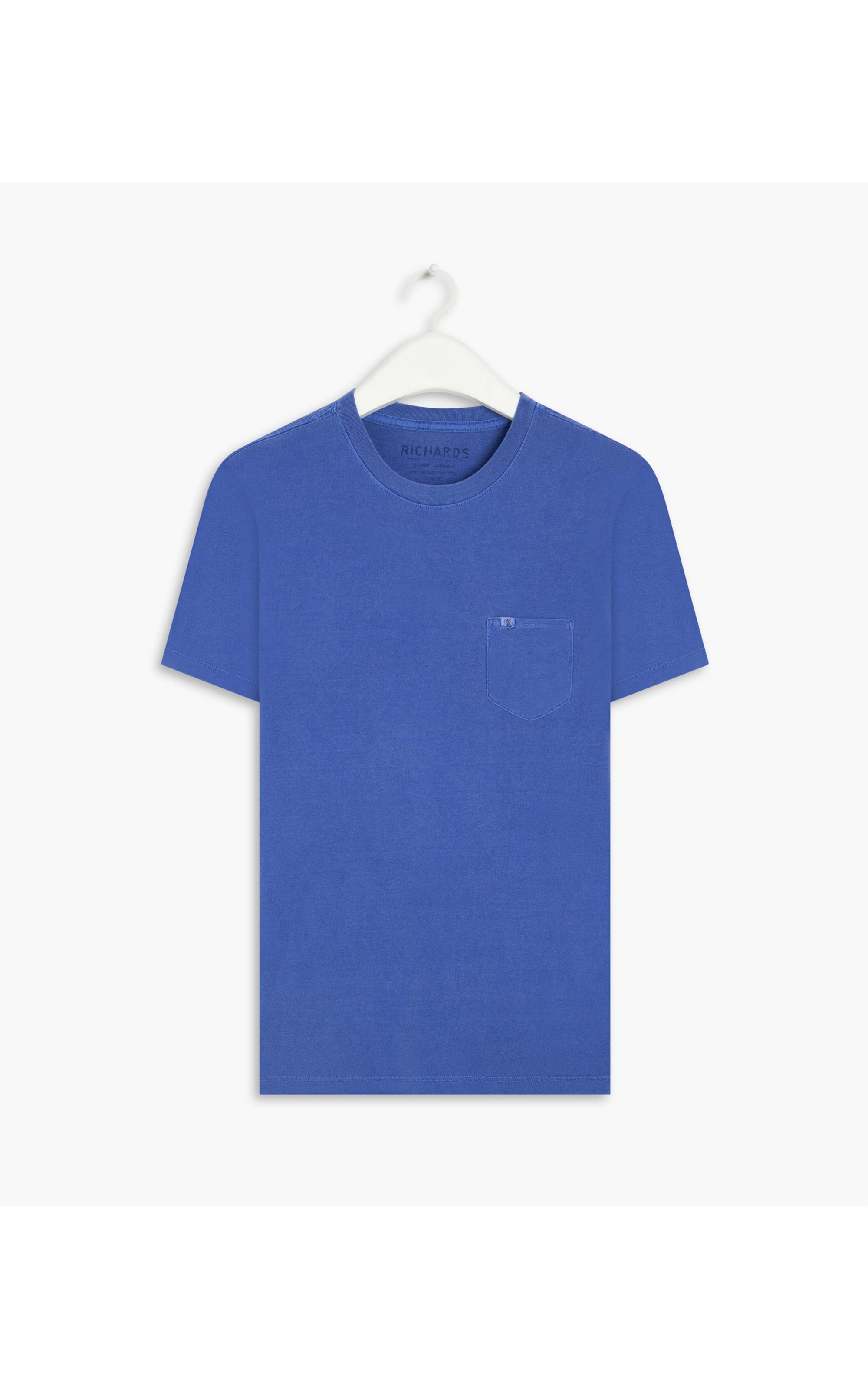 T-Shirt Washed Azul Bic