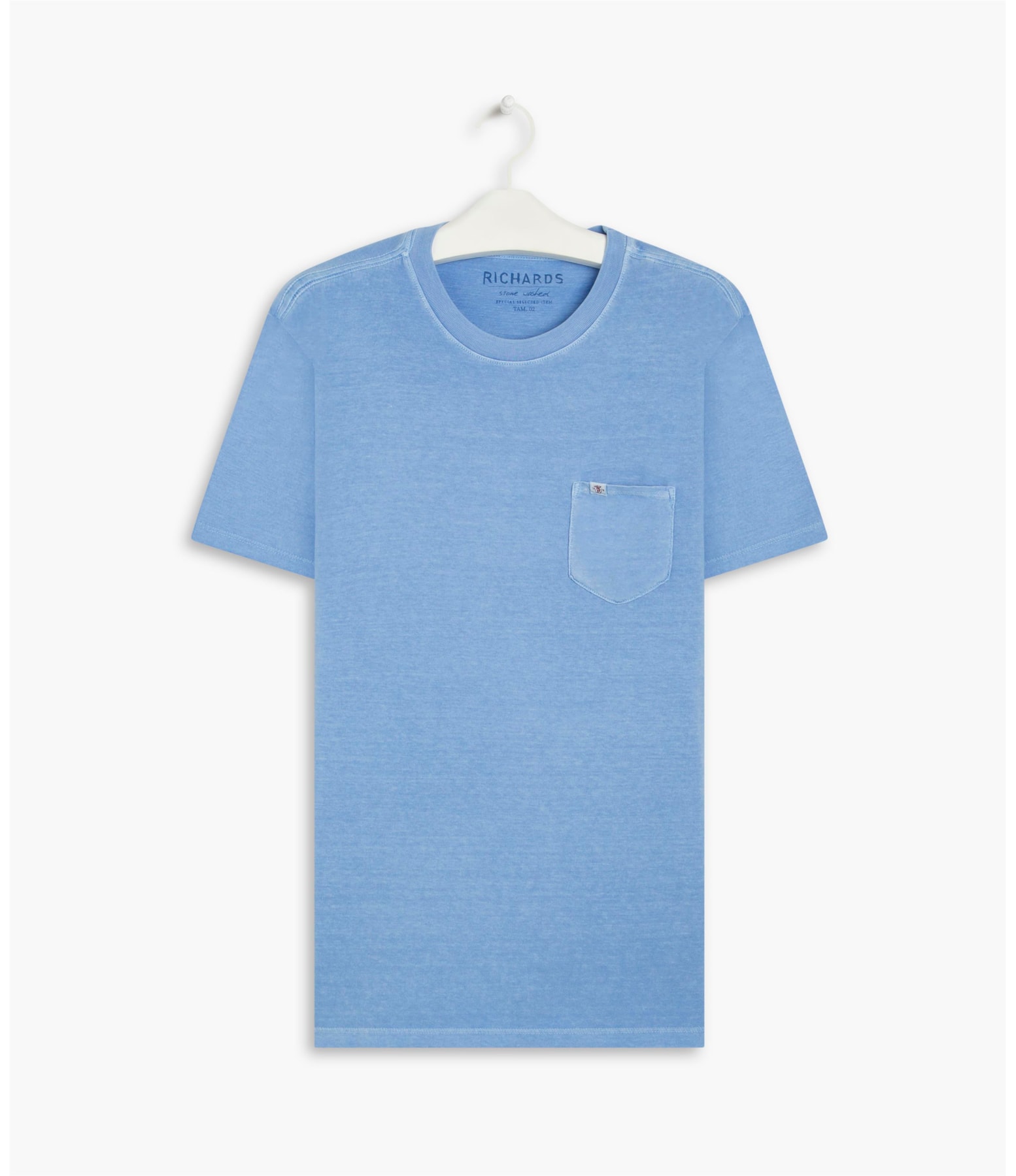T-Shirt Washed Azul Chofer