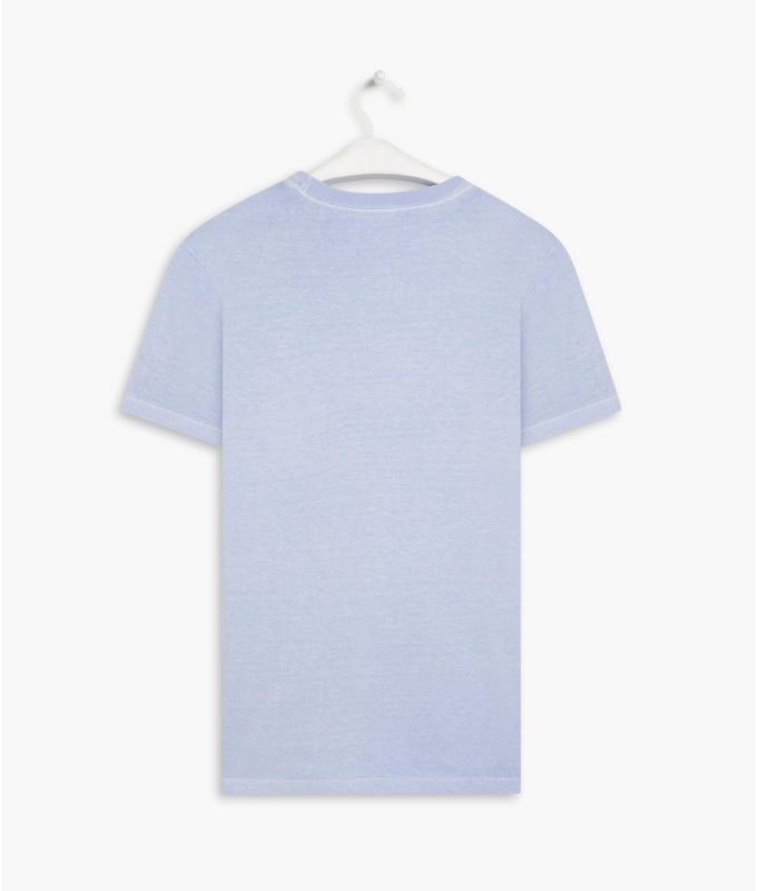 T-Shirt Washed Azul Claro