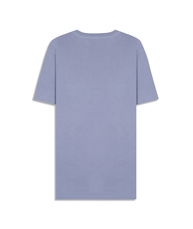 T-Shirt Washed Azul Pervante