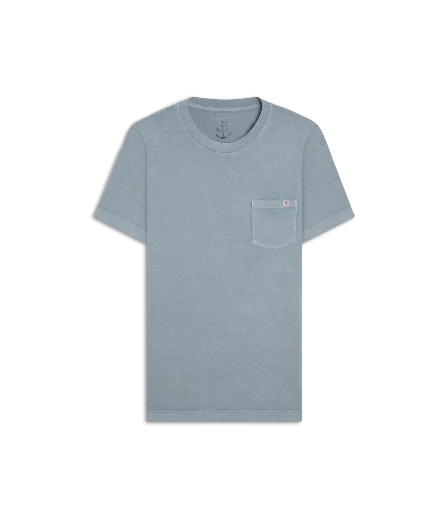 T-Shirt Washed Azul Piscina