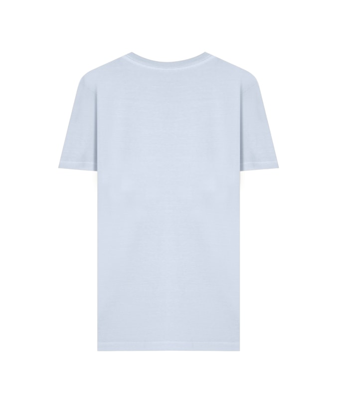 T-Shirt Washed Azul Seco