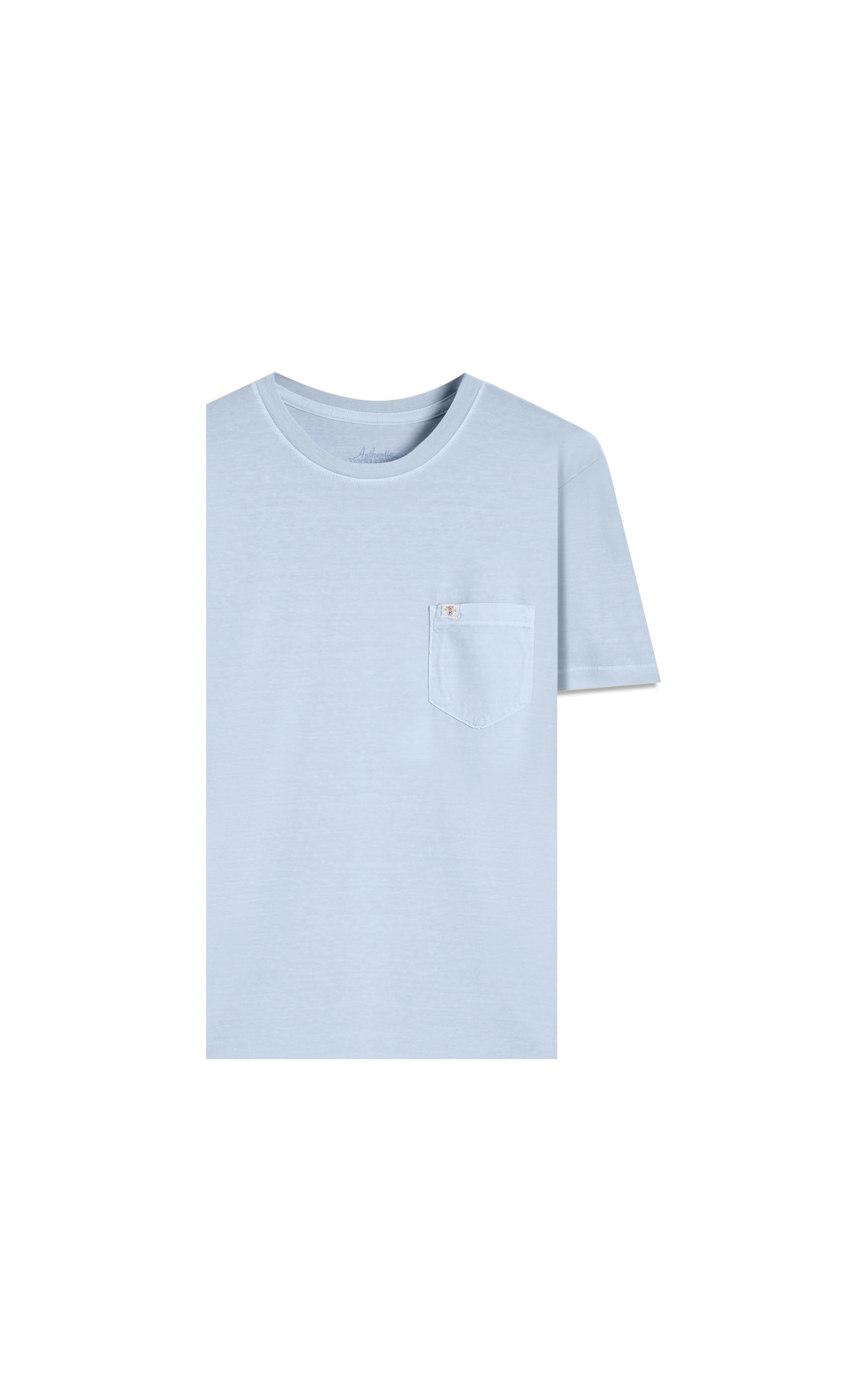 T-Shirt Washed Azul Seco