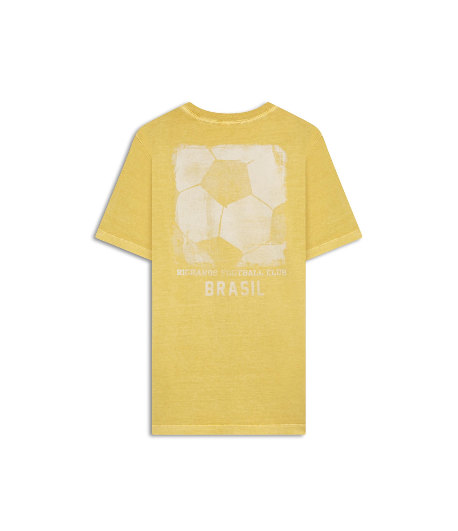 T-Shirt Washed Ball Costas Mc Mostarda