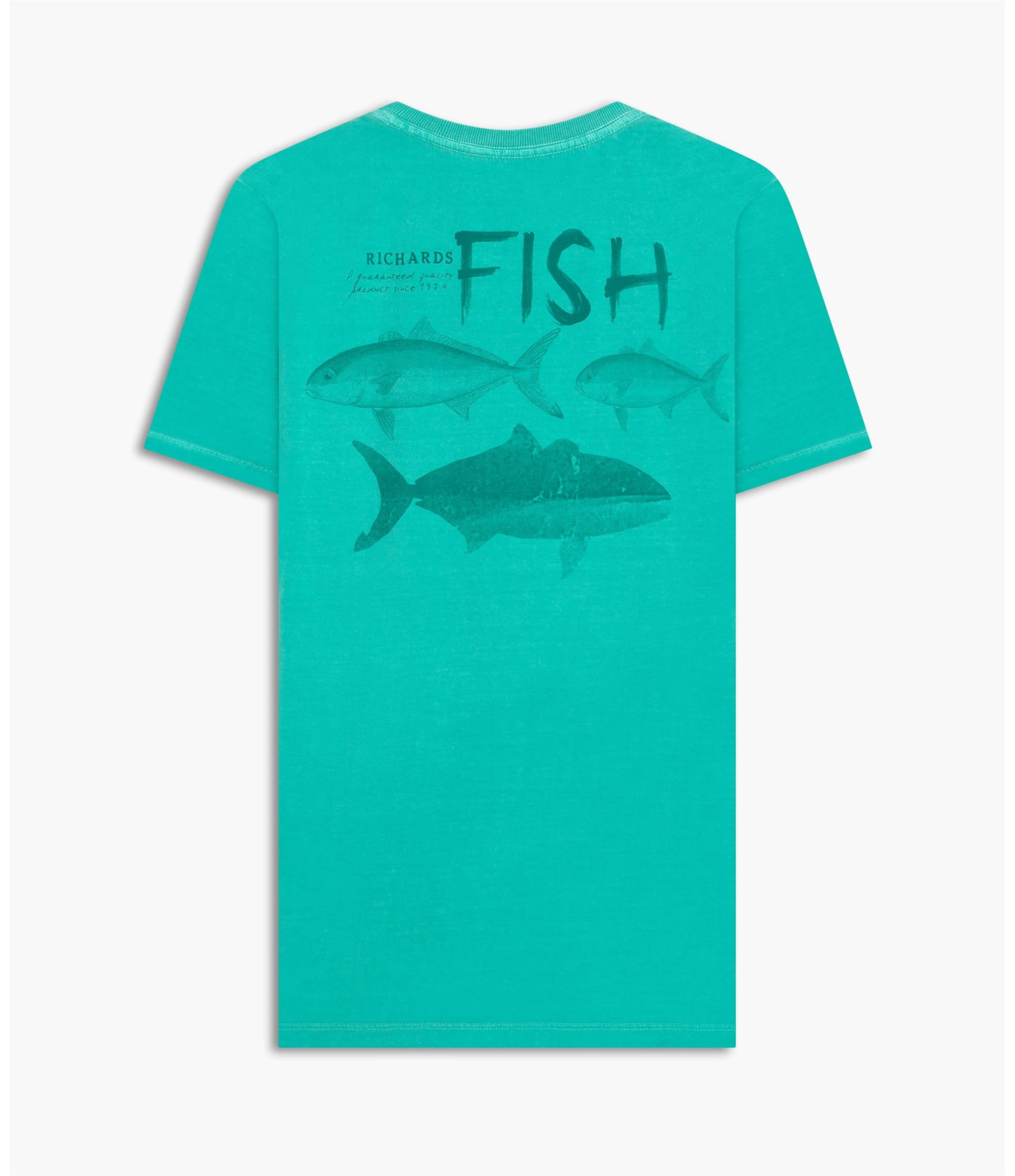T-Shirt Washed Big Fish Esmeralda