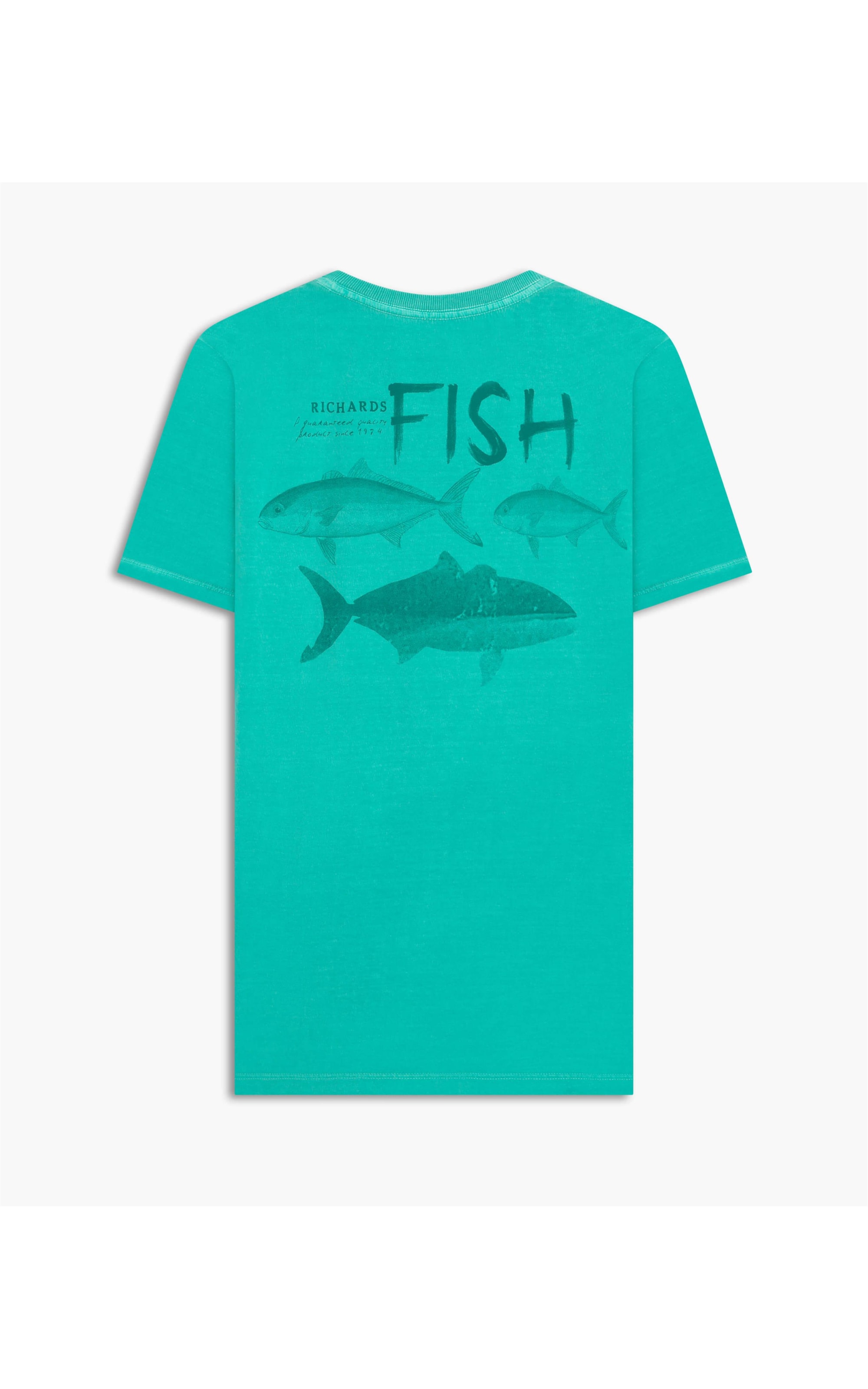 T-Shirt Washed Big Fish Esmeralda