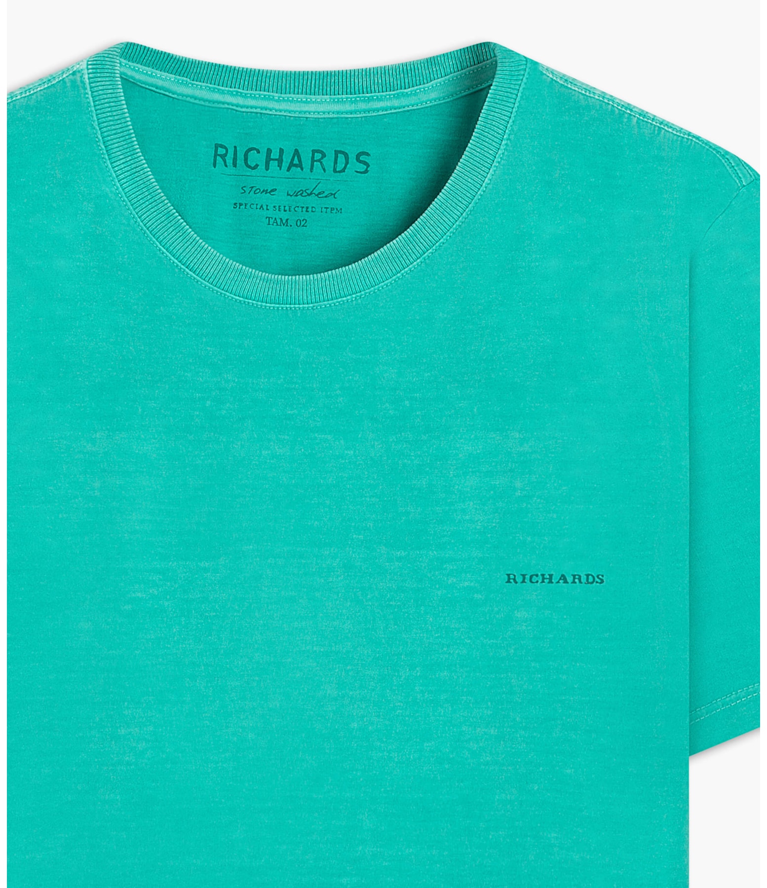 T-Shirt Washed Big Fish Esmeralda