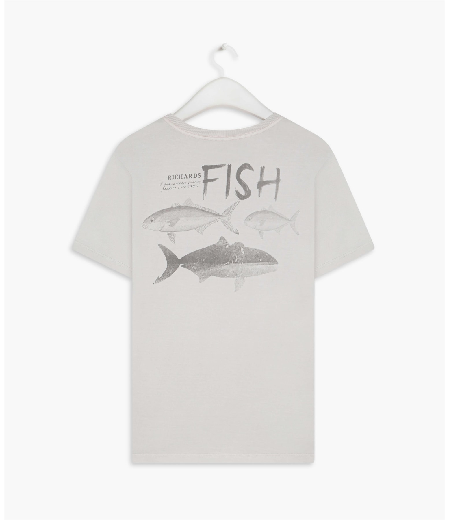 T-Shirt Washed Big Fish Perola