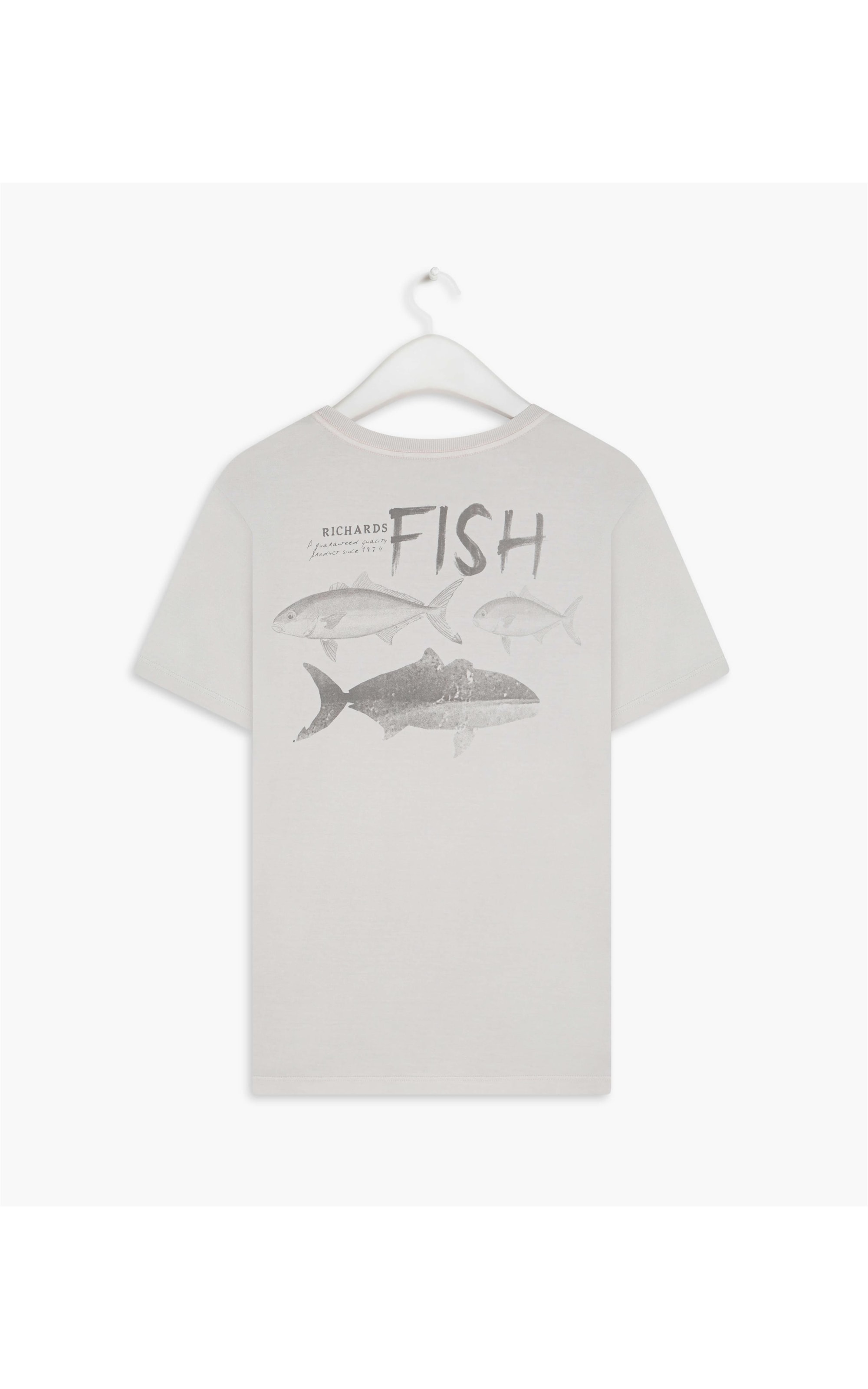T-Shirt Washed Big Fish Perola