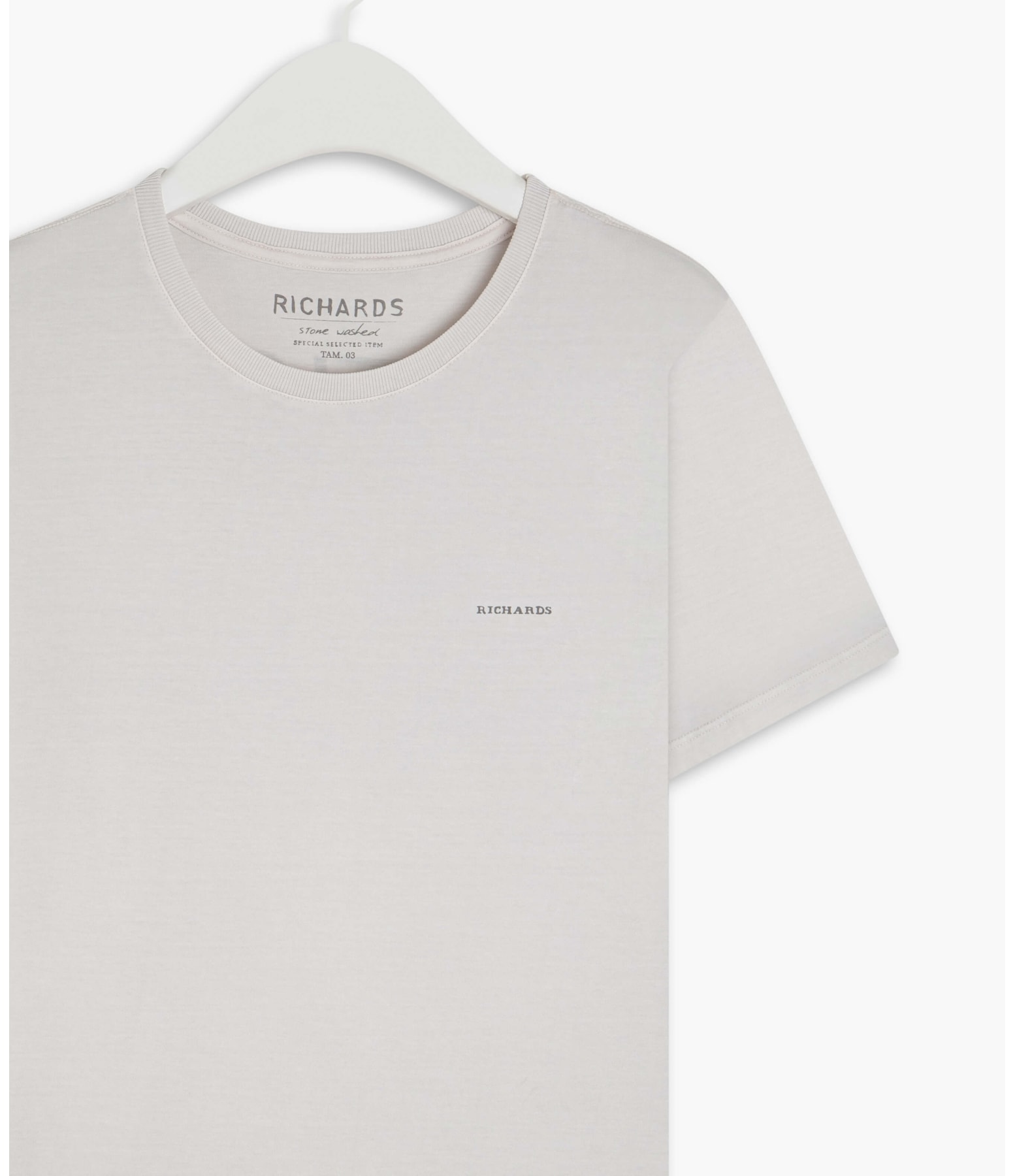 T-Shirt Washed Big Fish Perola