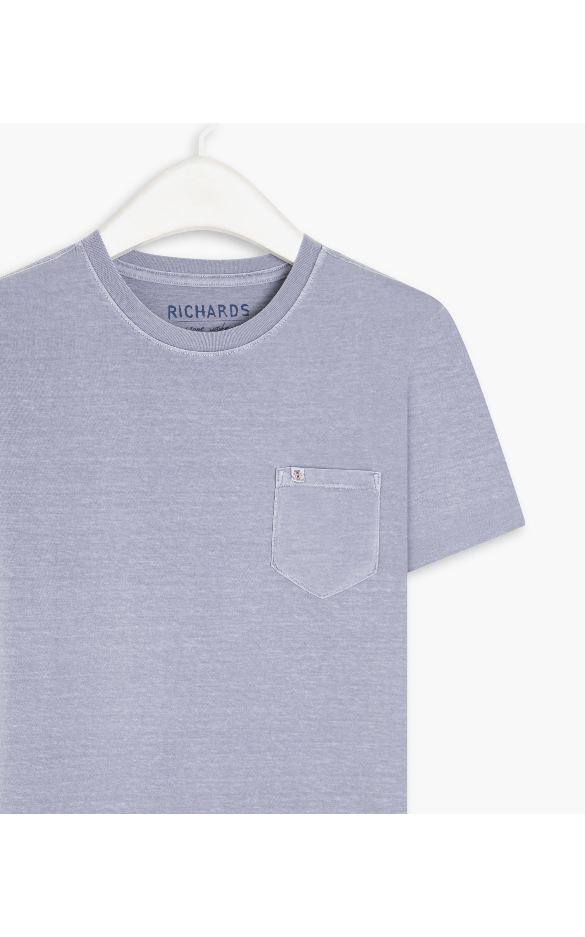 T-Shirt Washed Blue Vintage