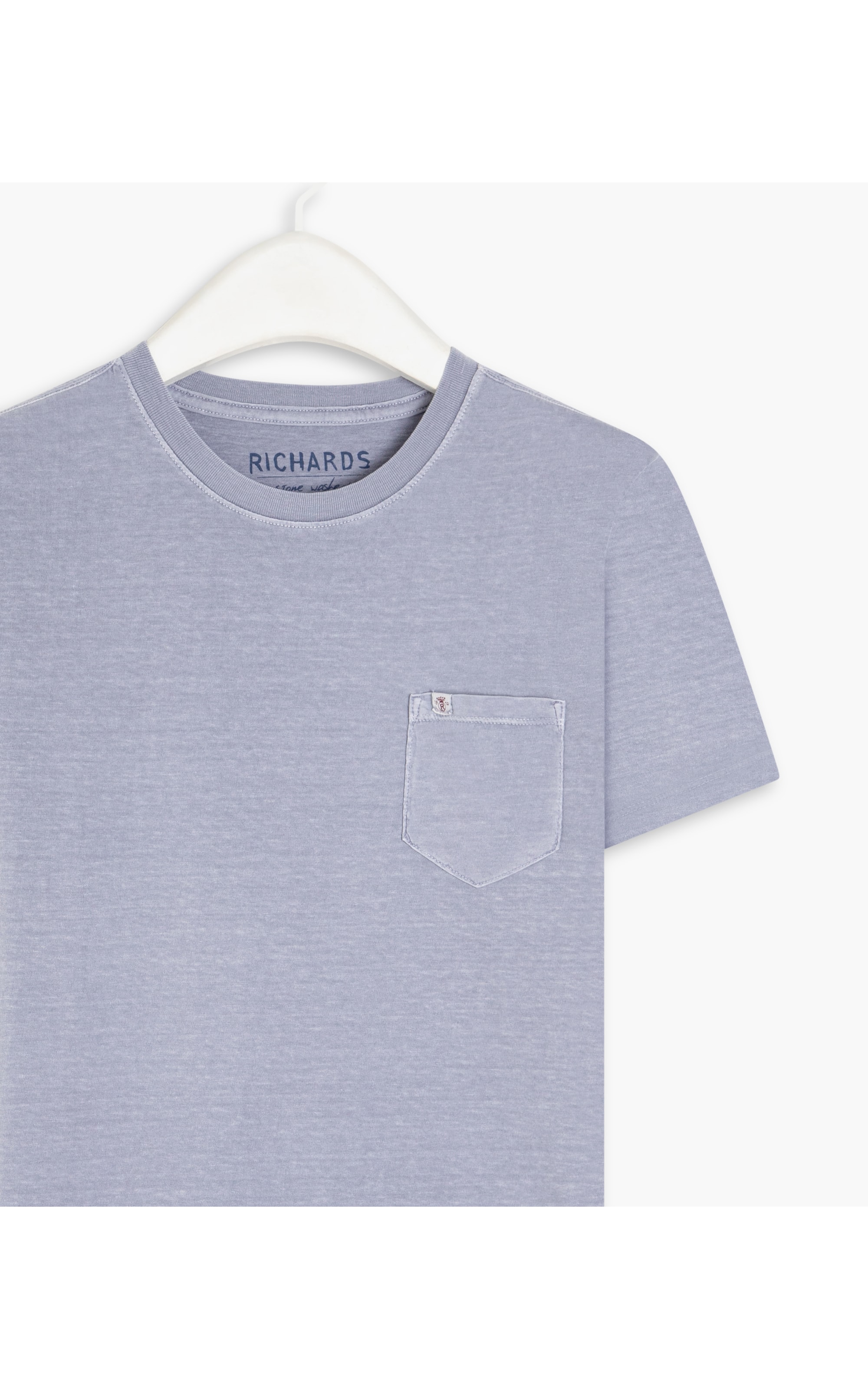 T-Shirt Washed Blue Vintage