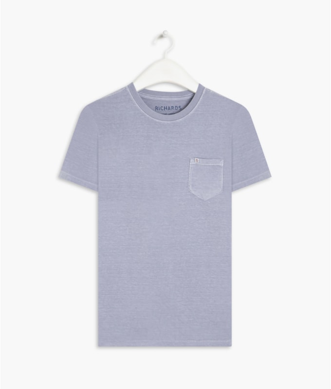 T-Shirt Washed Blue Vintage