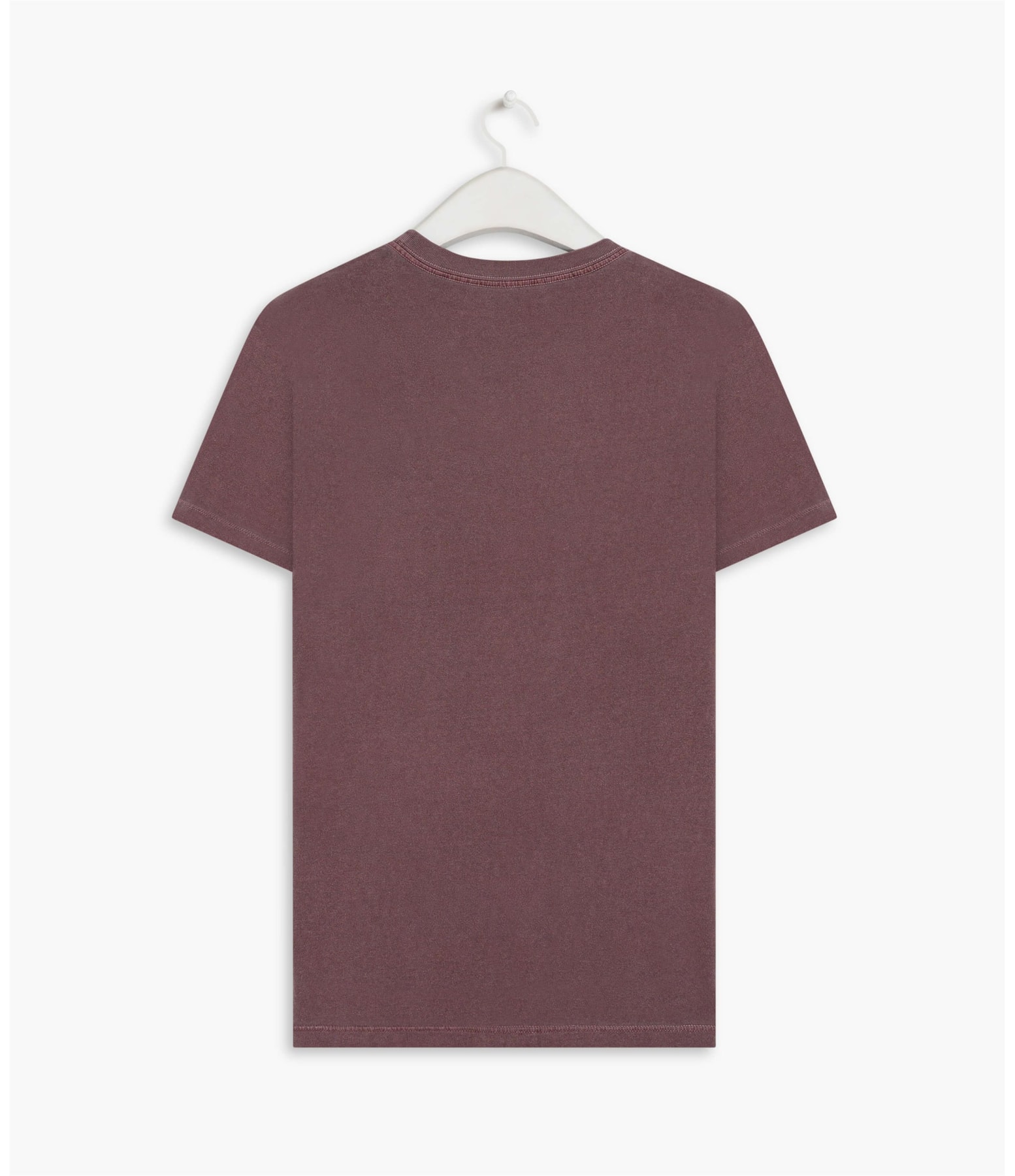 T-Shirt Washed Bordeaux
