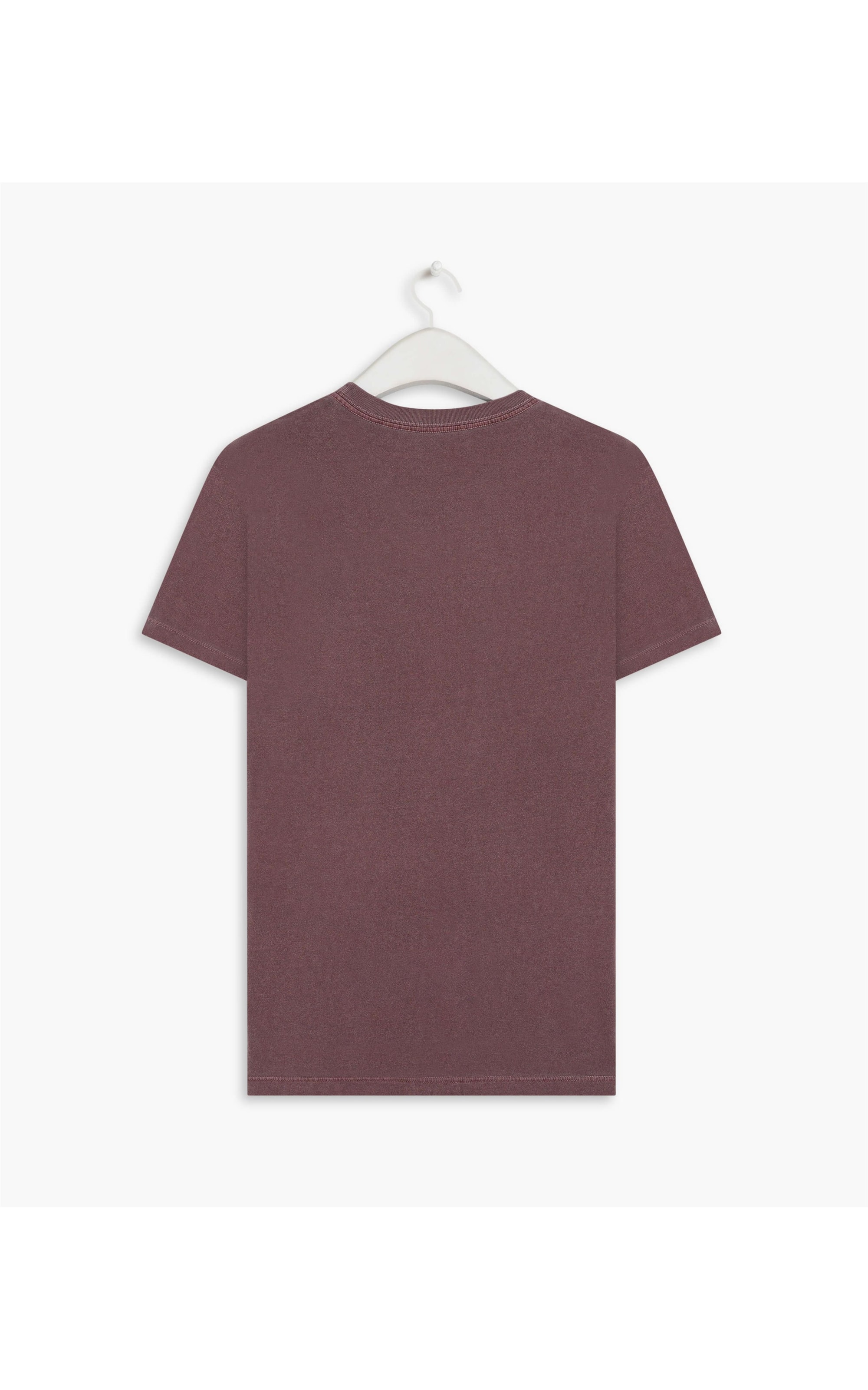 T-Shirt Washed Bordeaux