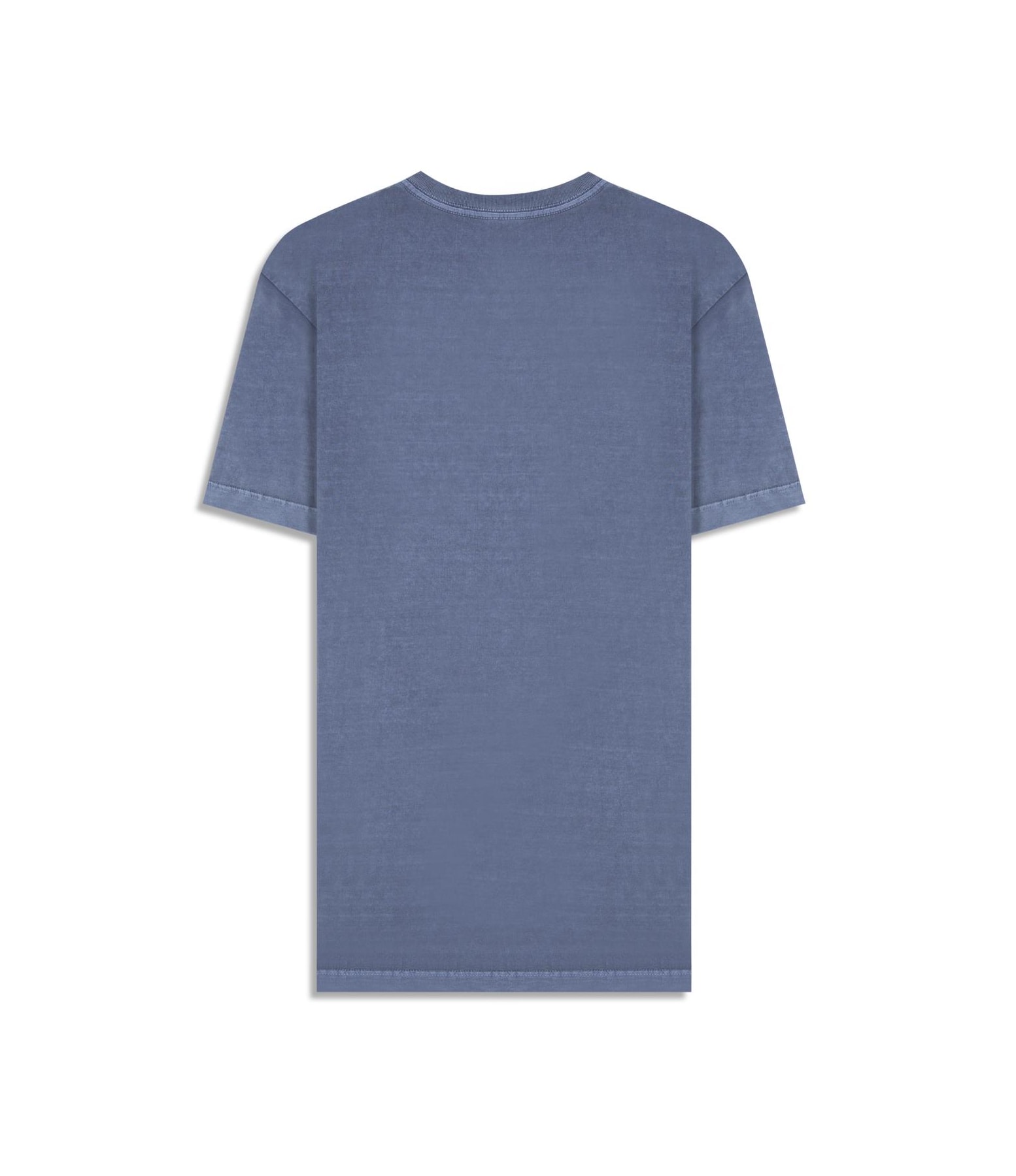 T-Shirt Washed Brasil Purple Blue