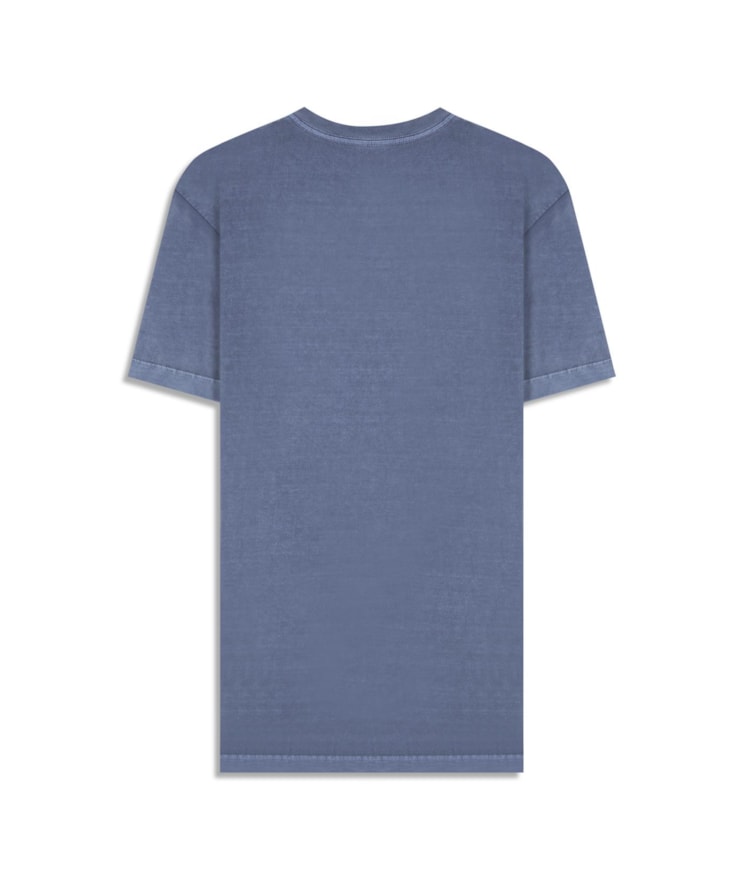 T-Shirt Washed Brasil Purple Blue