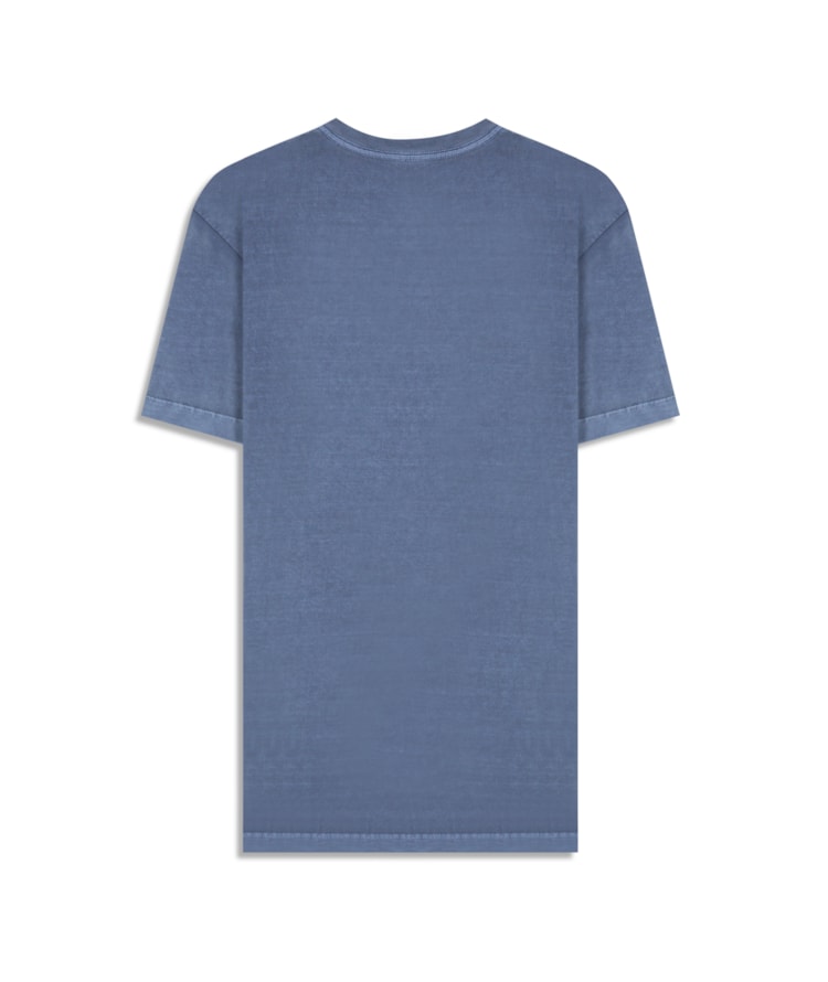 T-Shirt Washed Brasil Purple Blue