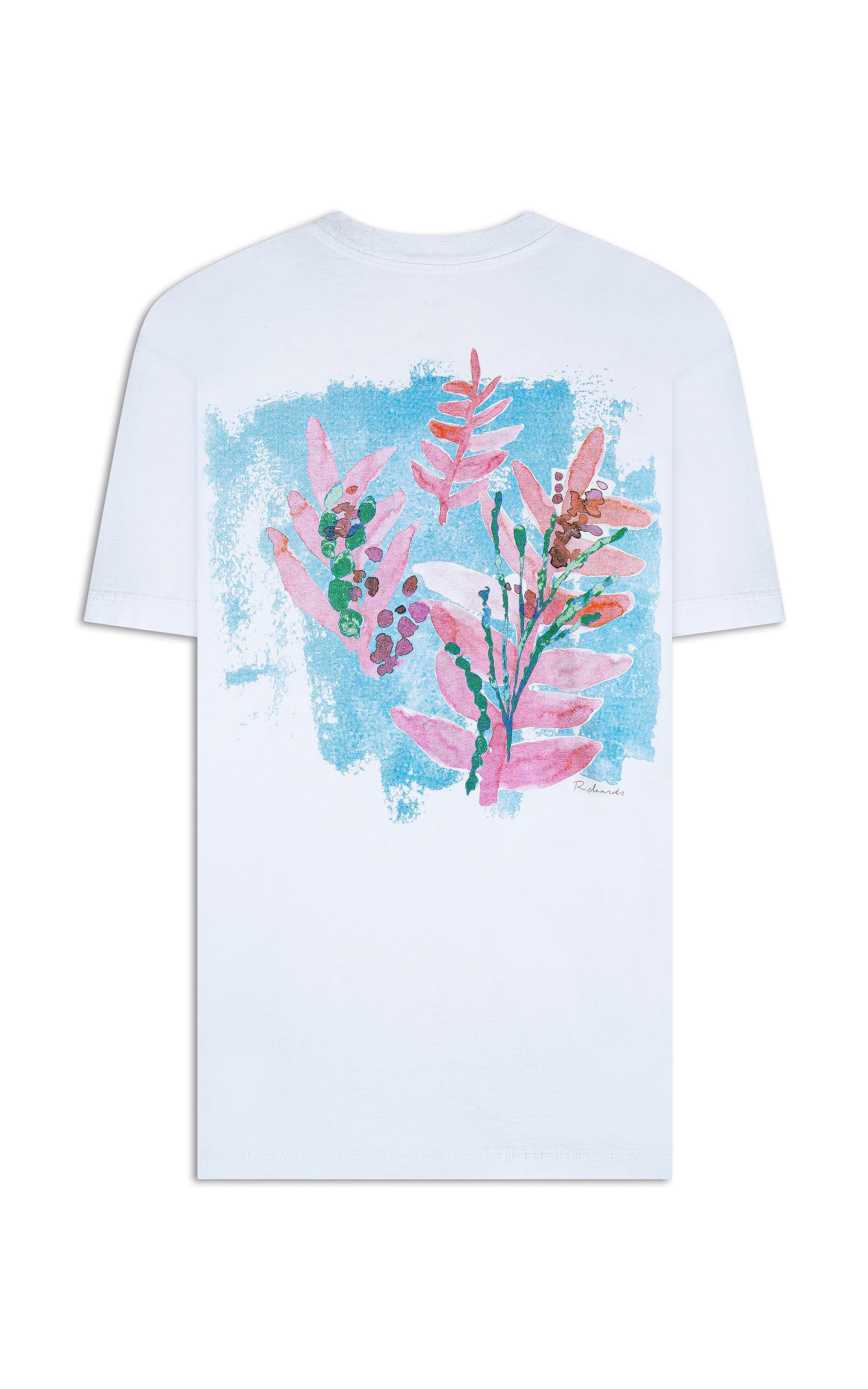 T-Shirt Washed Brush Branco