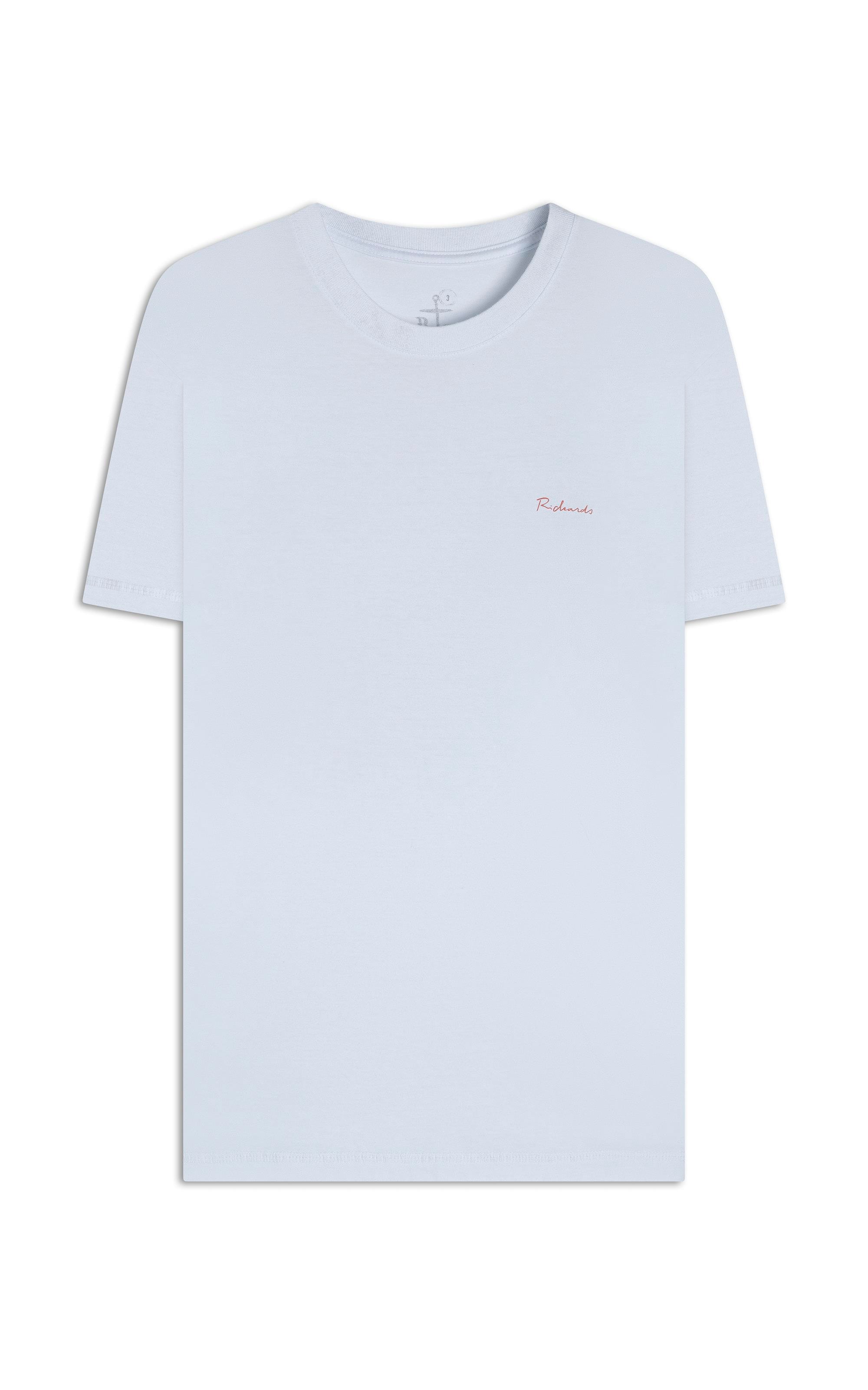 T-Shirt Washed Brush Branco