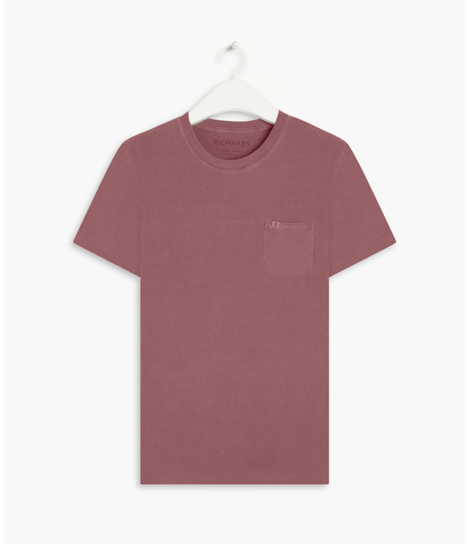 T-Shirt Washed Cereja