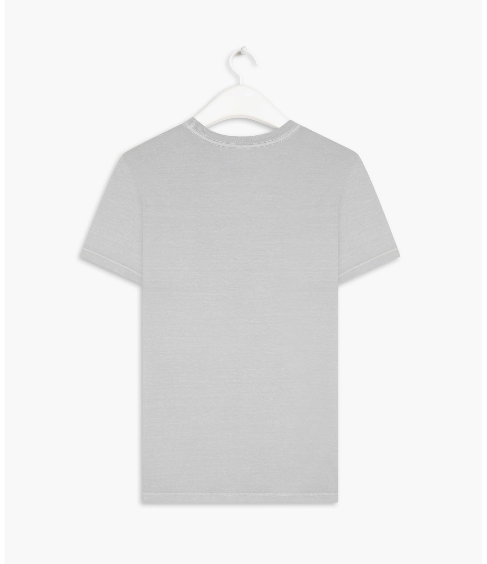 T-Shirt Washed Cinza Claro