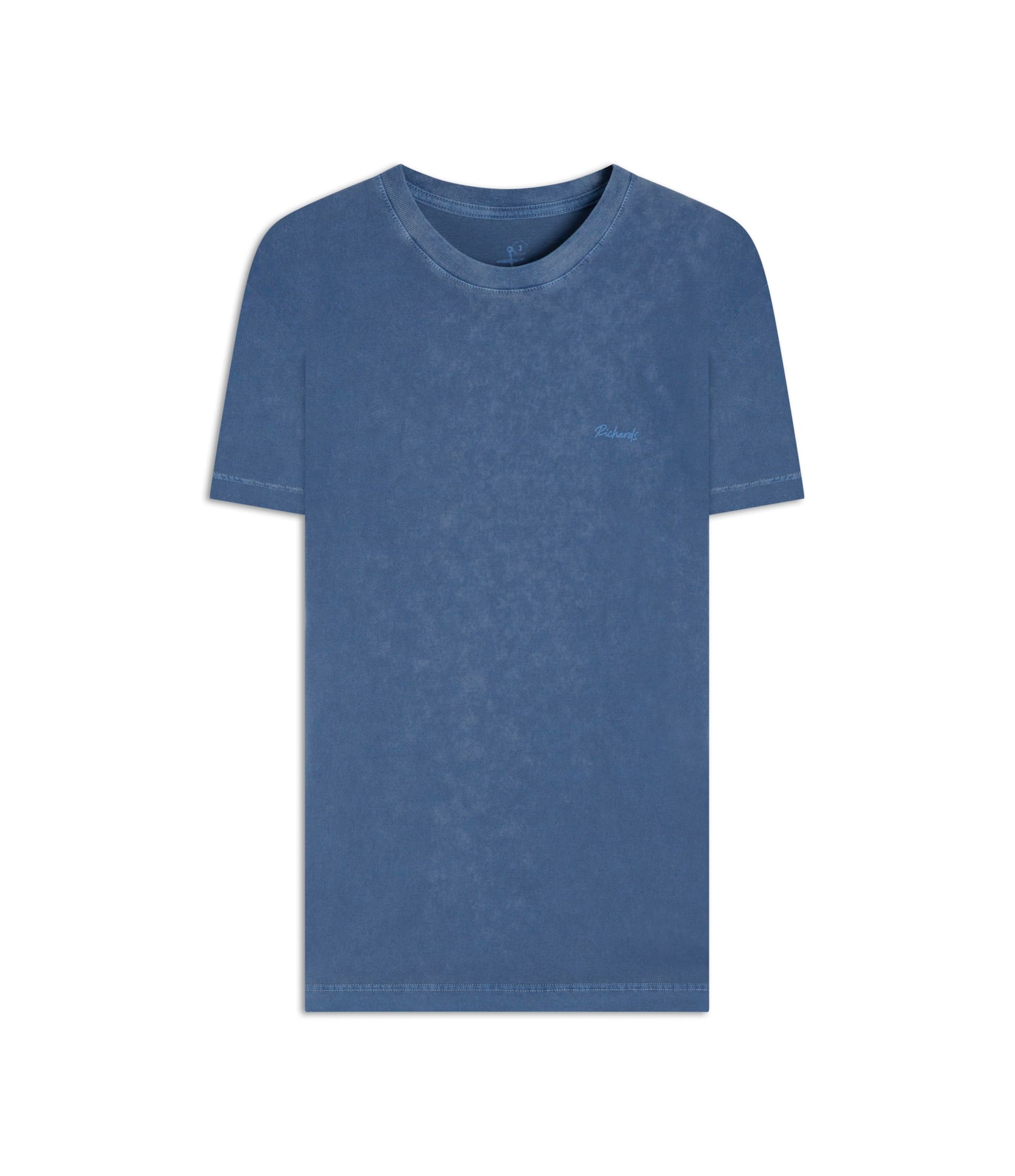 T-Shirt Washed Citron Azul Jeans
