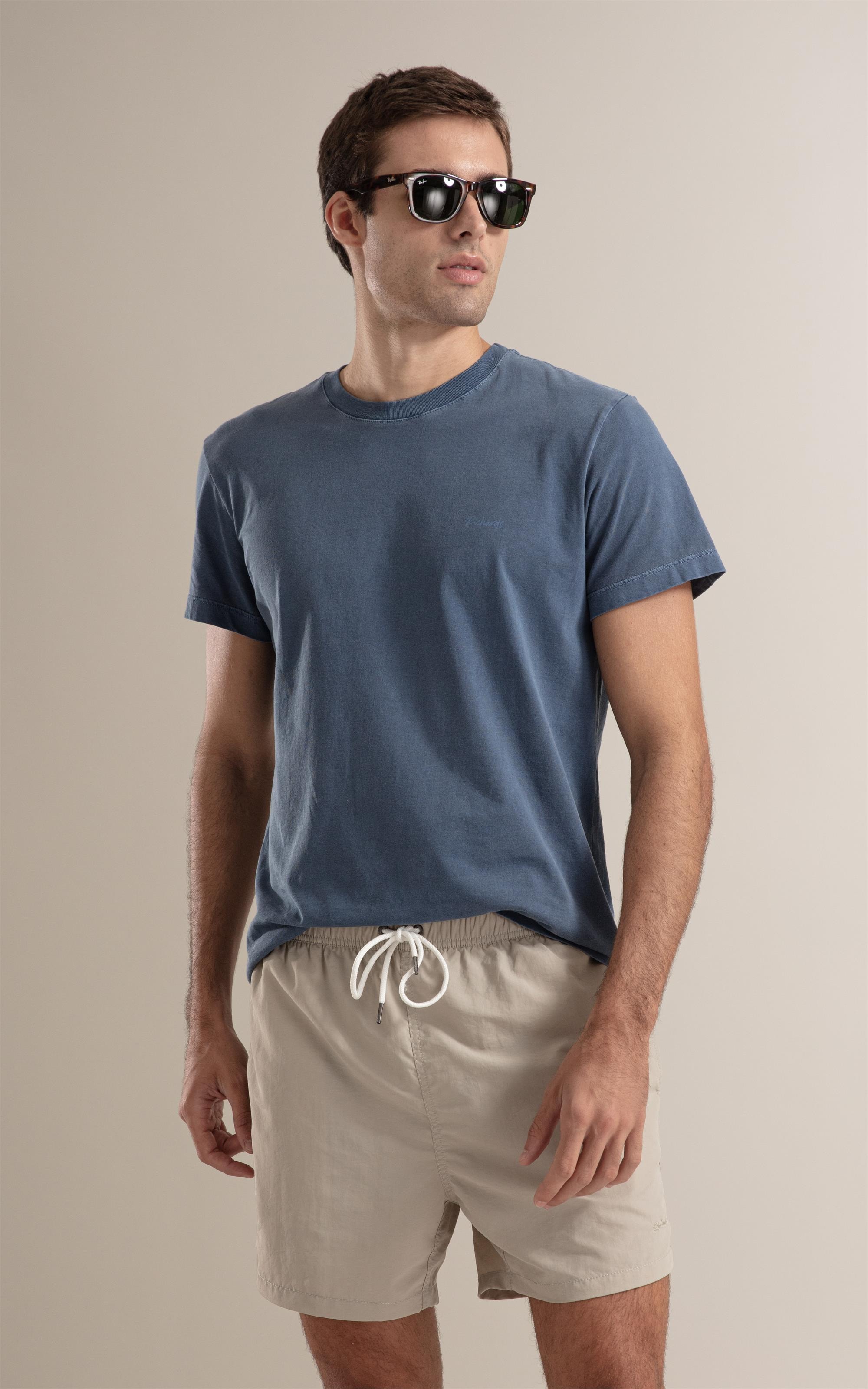 T-Shirt  Washed Citron Costas Azul Jeans