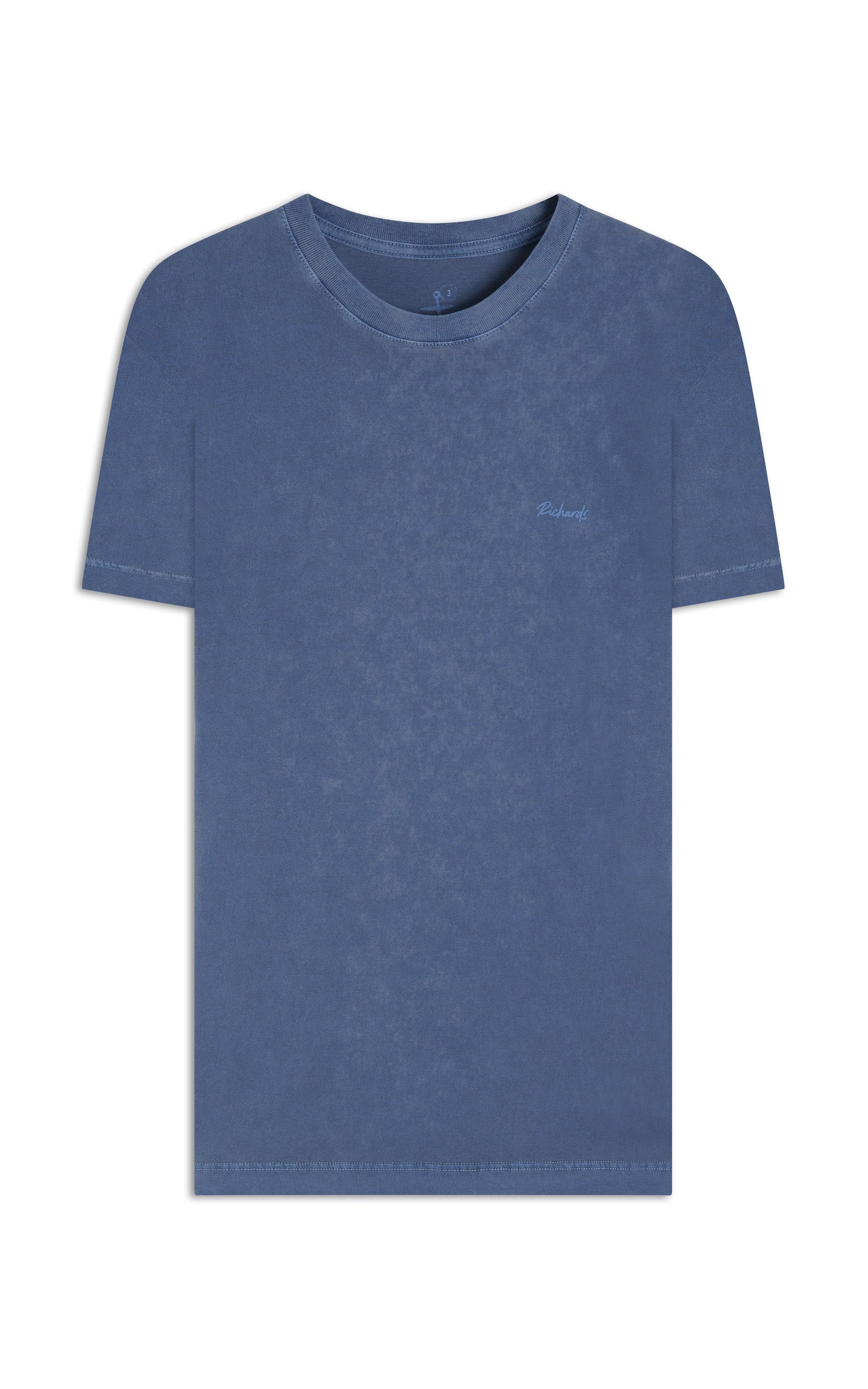 T-Shirt  Washed Citron Costas Azul Jeans