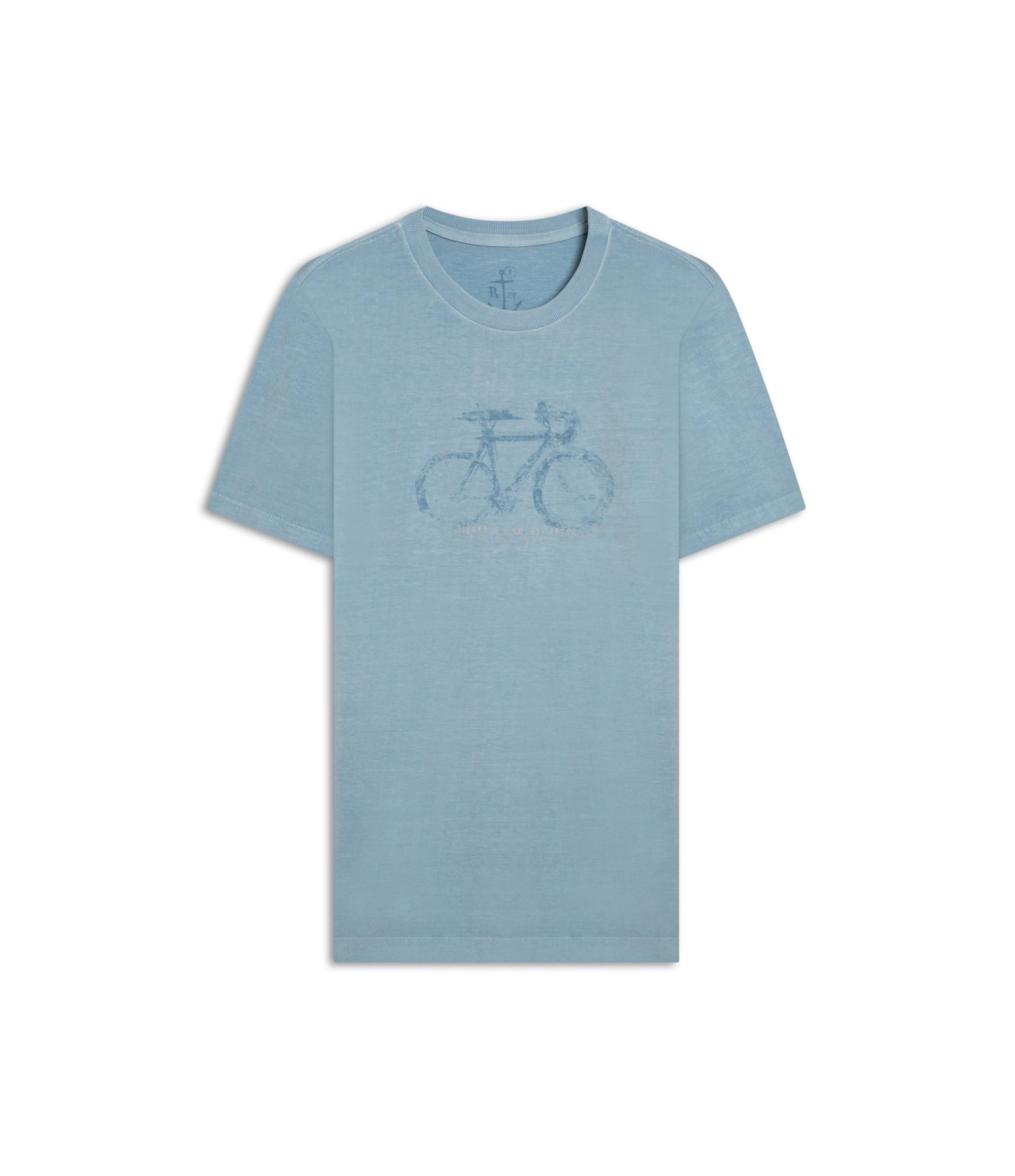 T-Shirt Washed Cycle Pany Azul Piscina