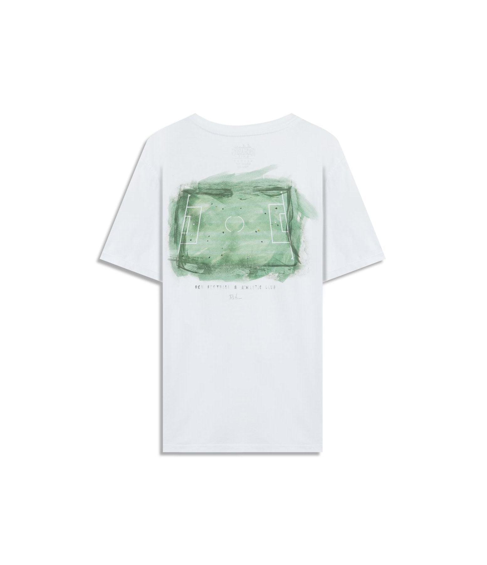 T-Shirt Washed Field Costas Mc Branco