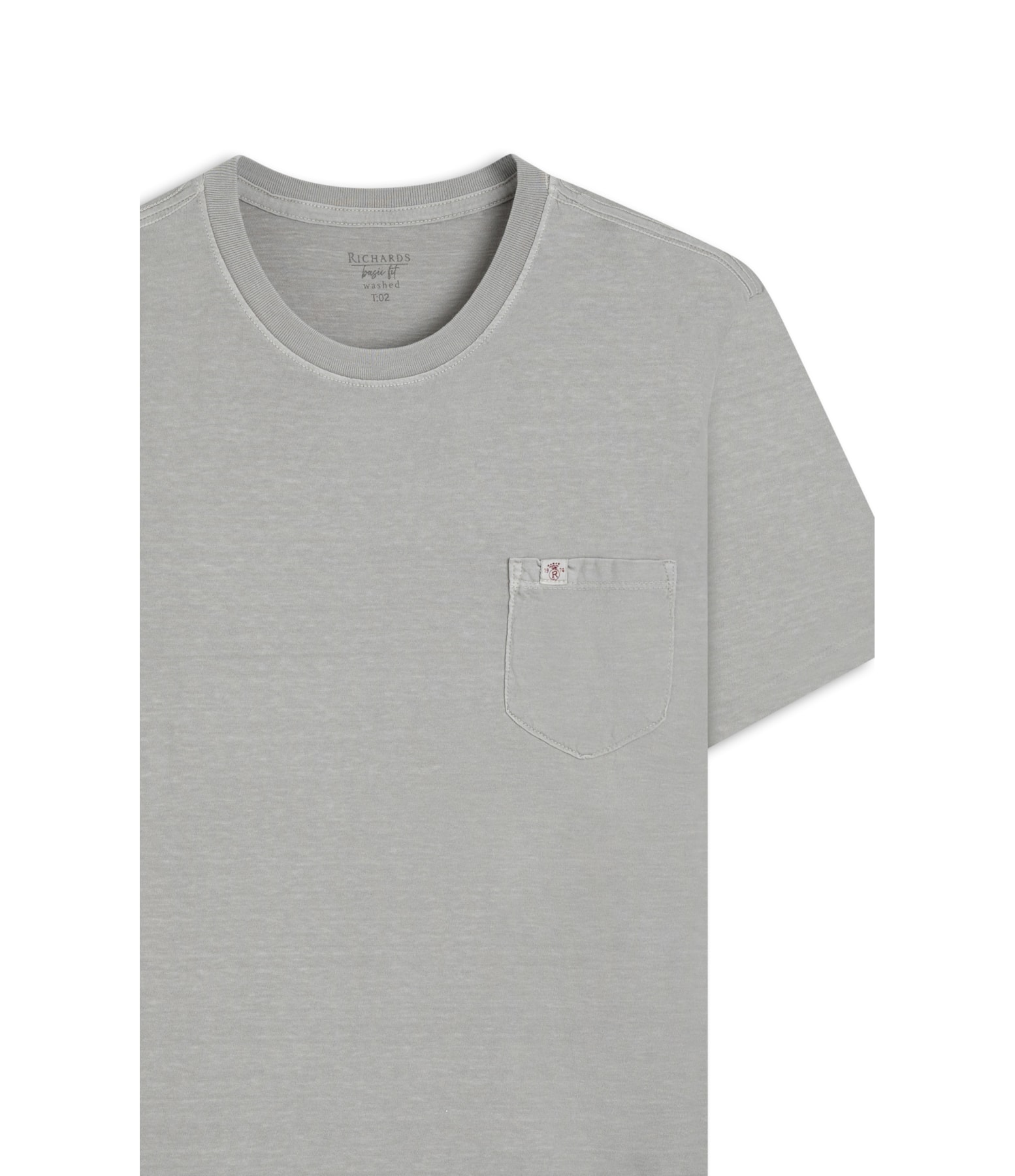 T-Shirt Washed Gelo