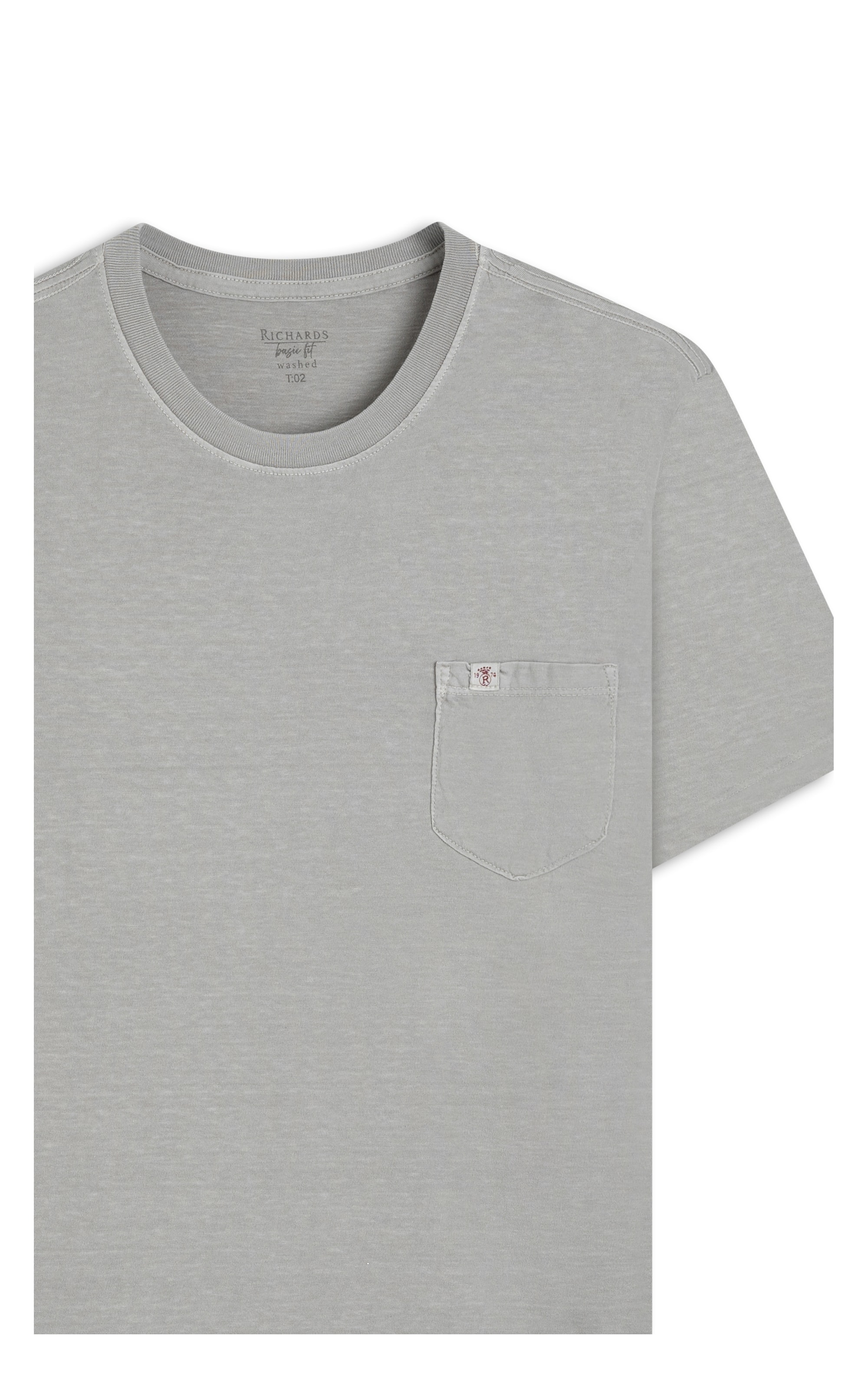 T-Shirt Washed Gelo