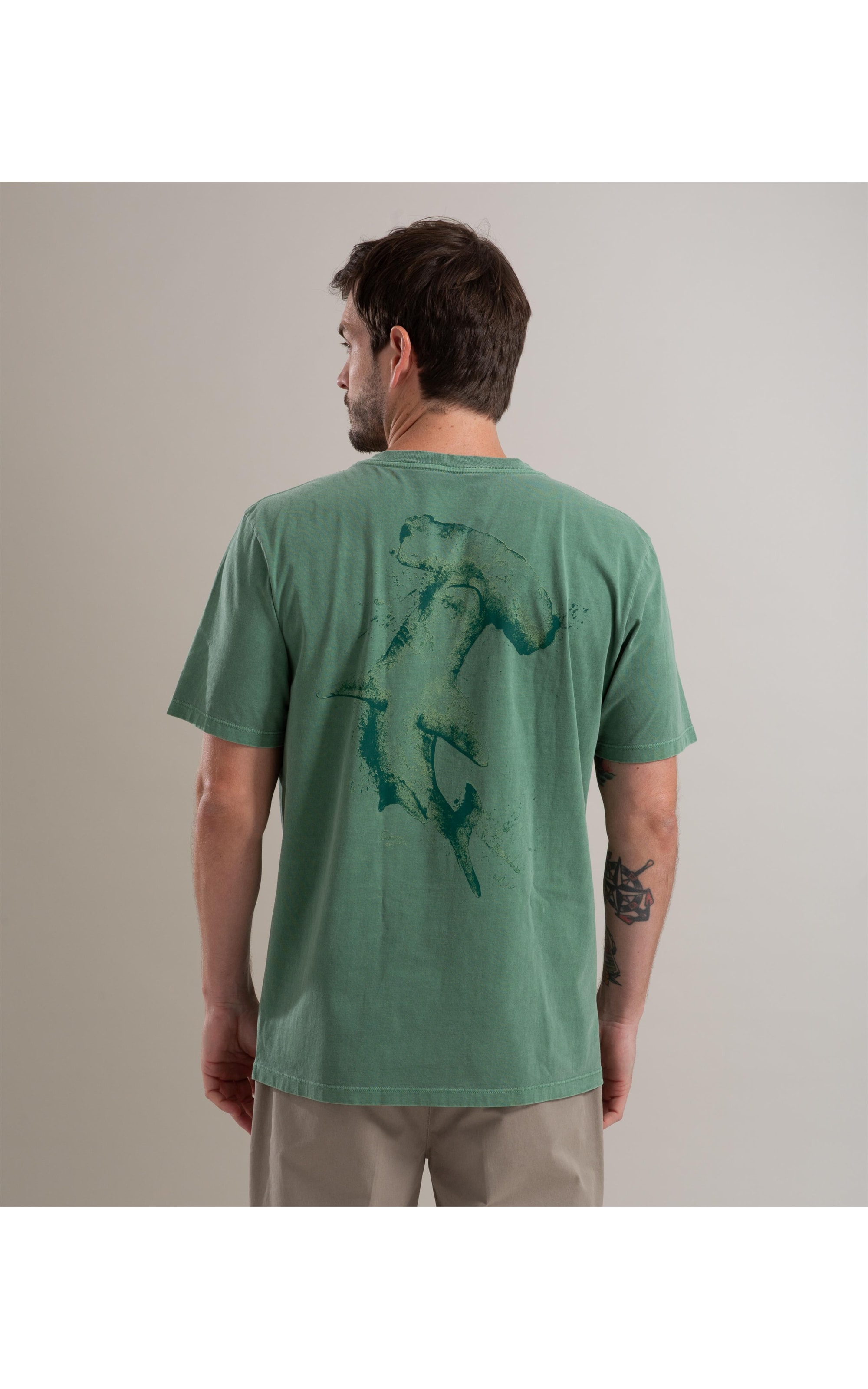 T-Shirt Washed Hammer Shark Costas Esmeralda