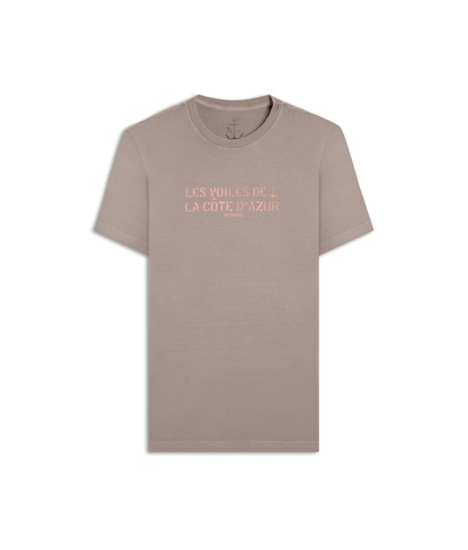 T-Shirt Washed La Cote Husk