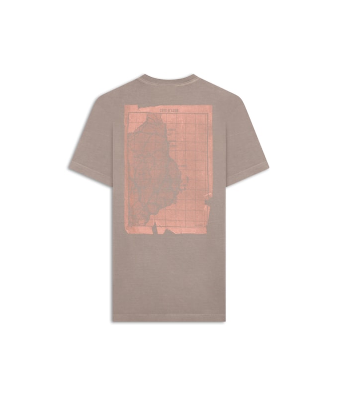 T-Shirt Washed La Cote Husk