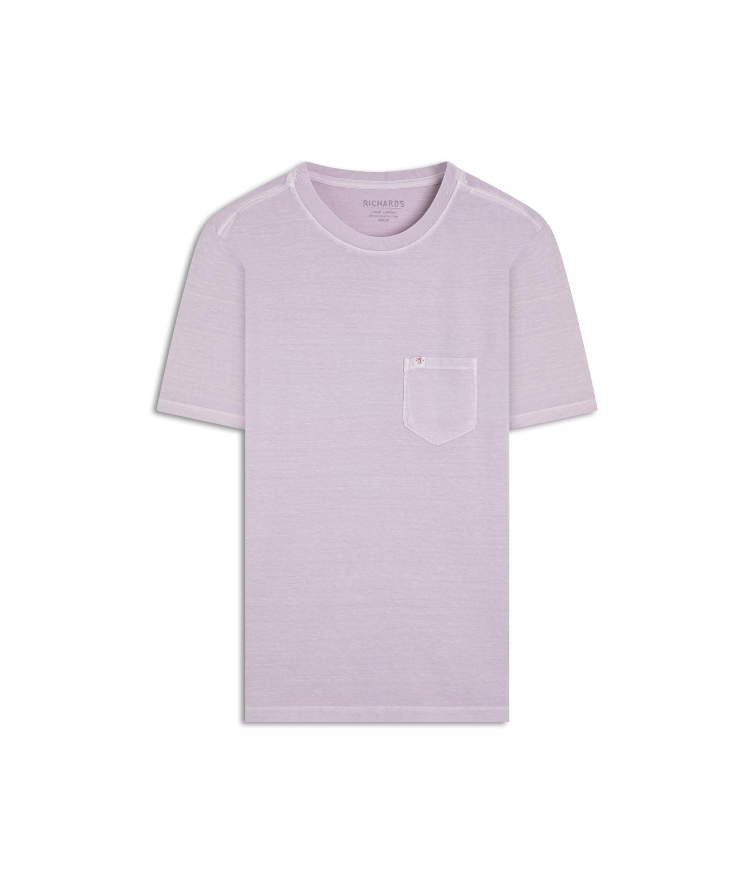 T-Shirt Washed Lilas